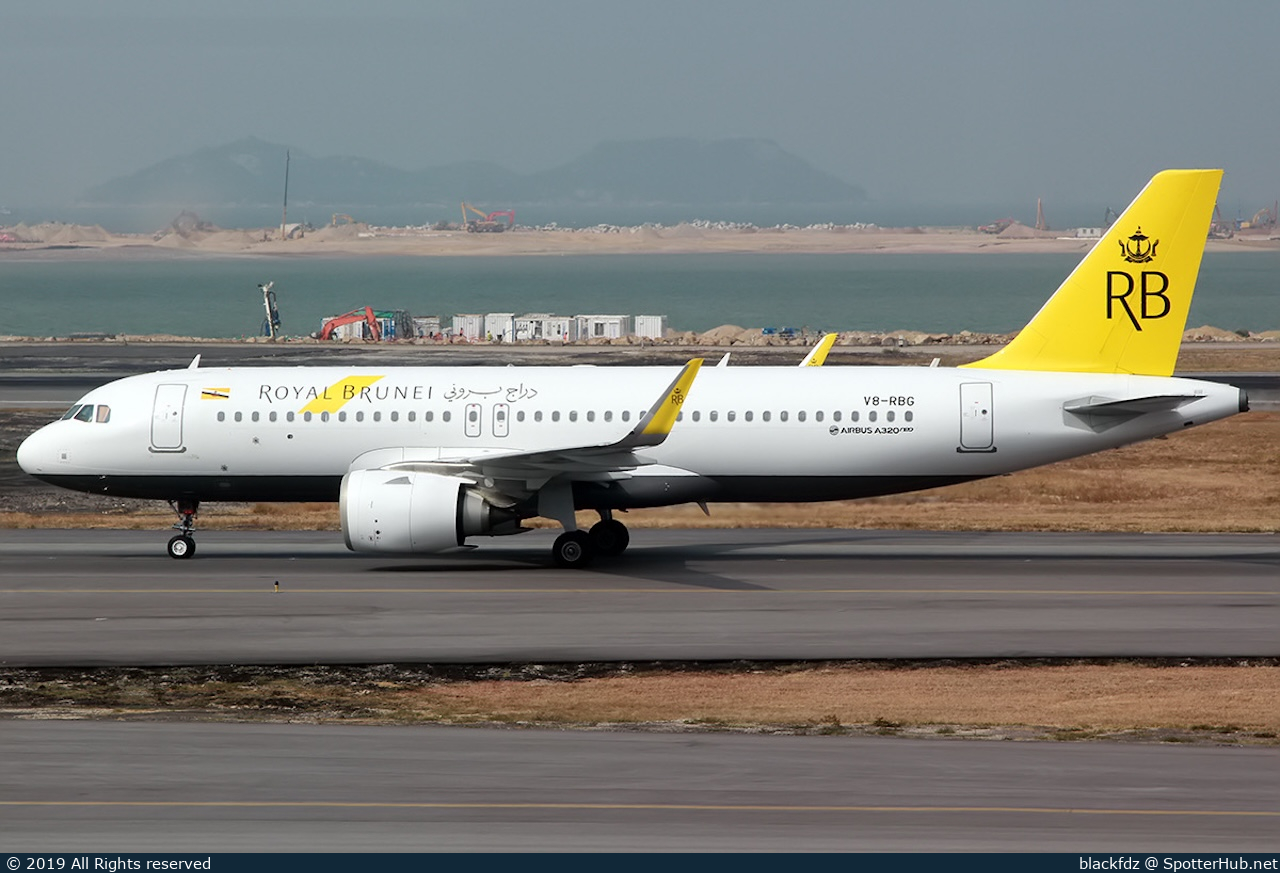 Photo of V8-RBG - Airbus A320-251N operated by Royal Brunei Airlines