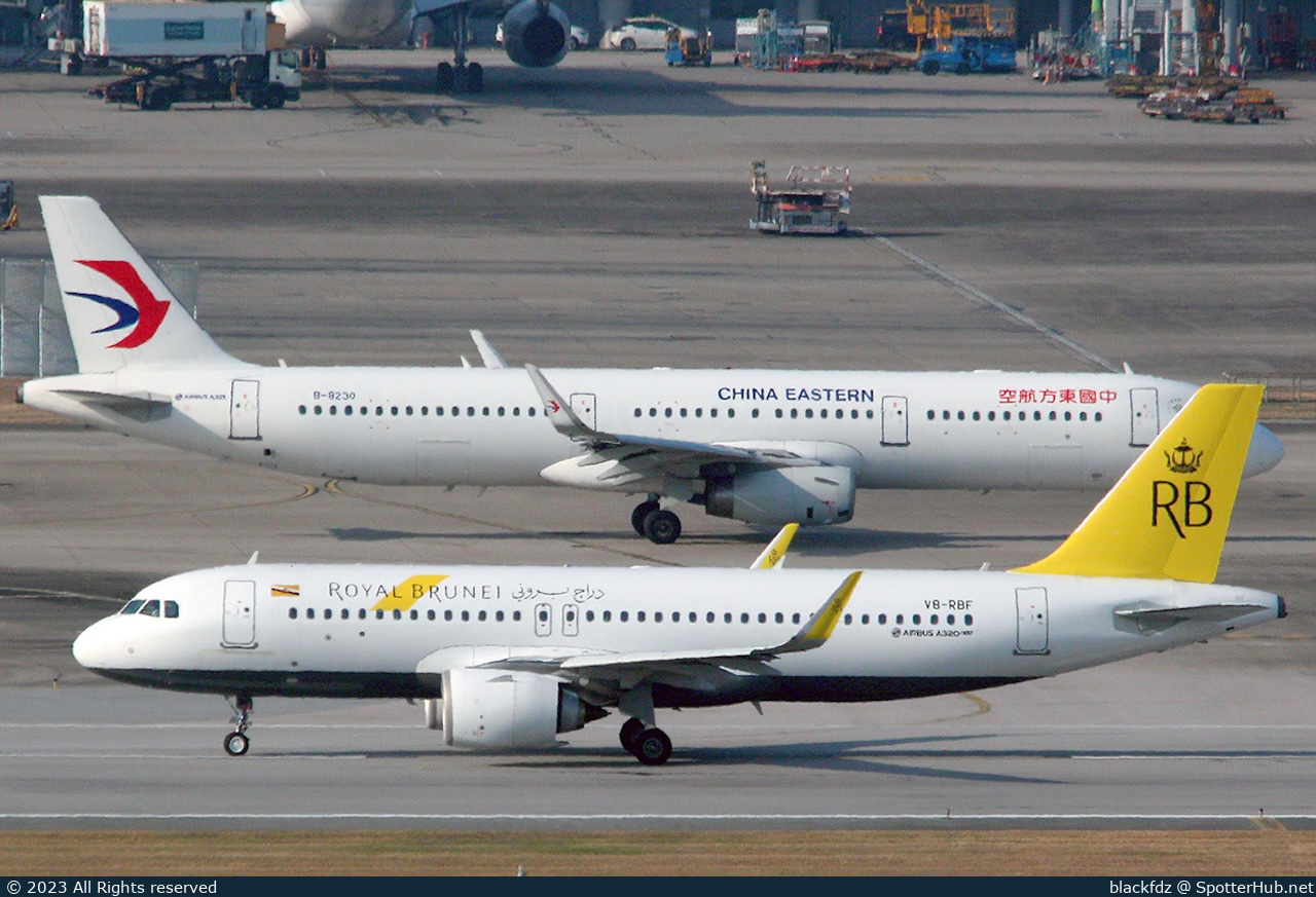 Photo of V8-RBF - Airbus A320-251N operated by Royal Brunei Airlines