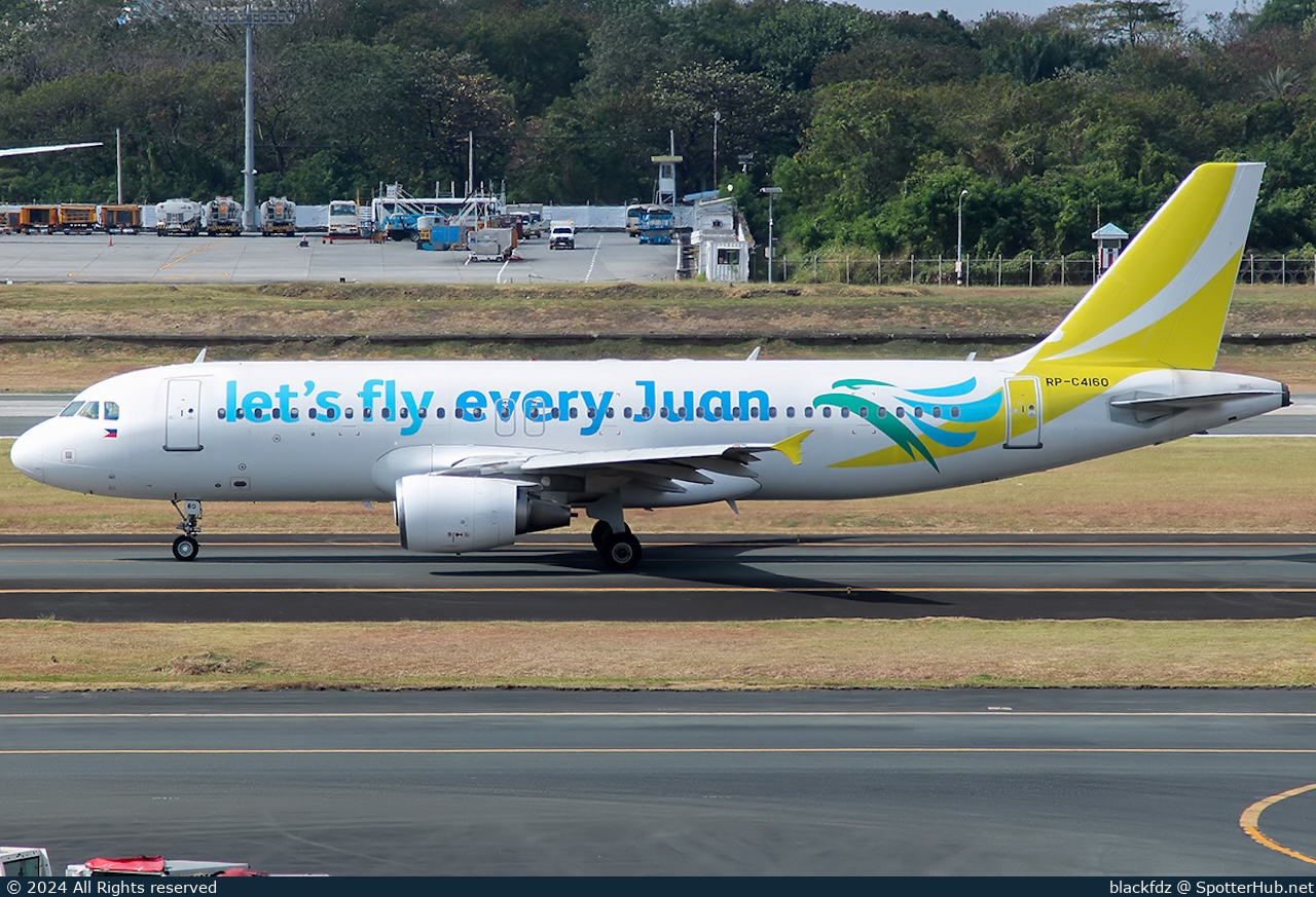 Photo of RP-C4160 - Airbus A320-214 operated by Cebu Pacific