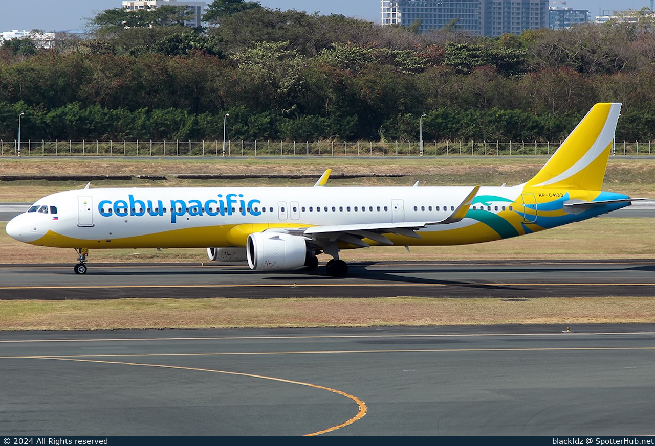 Photo of RP-C4133 - Airbus A321-271NX operated by Cebu Pacific