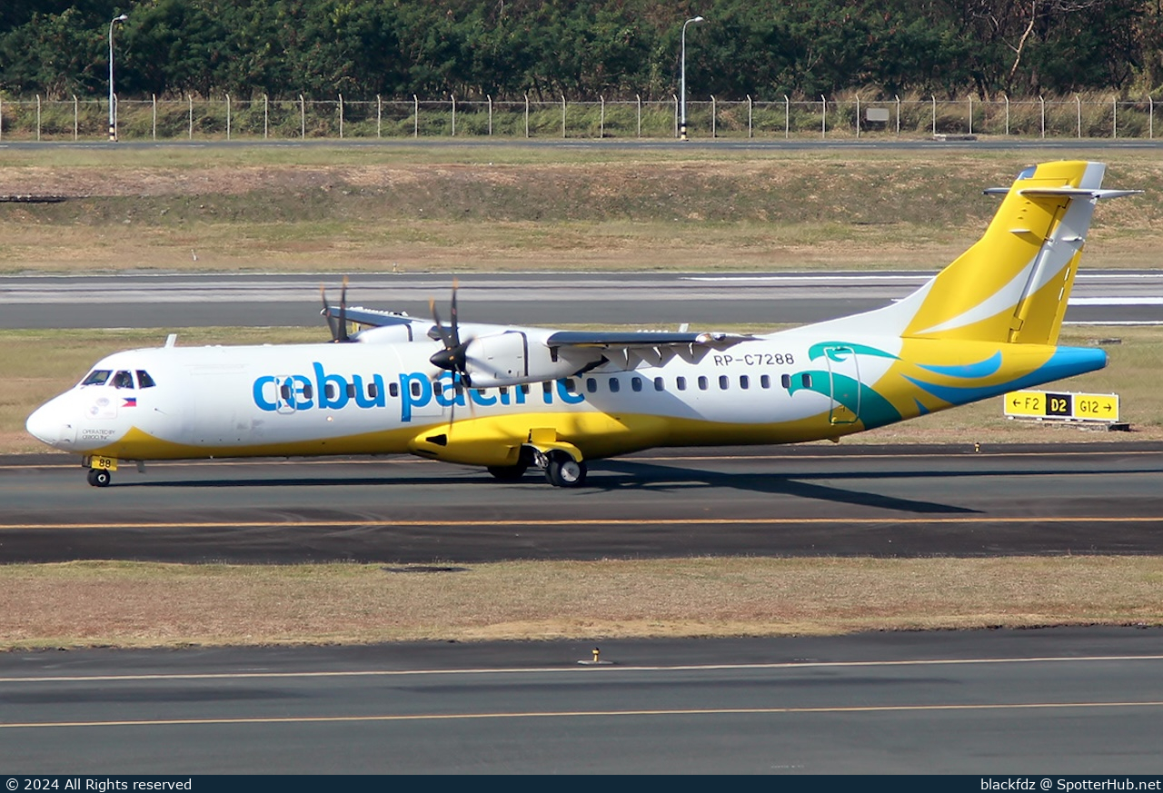 Photo of RP-C7288 - ATR 72-600 operated by Cebu Pacific (opb cebgo)