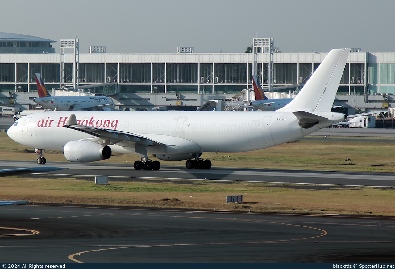 Photo of B-LDX - Airbus A330-343(P2F) operated by Air Hong Kong