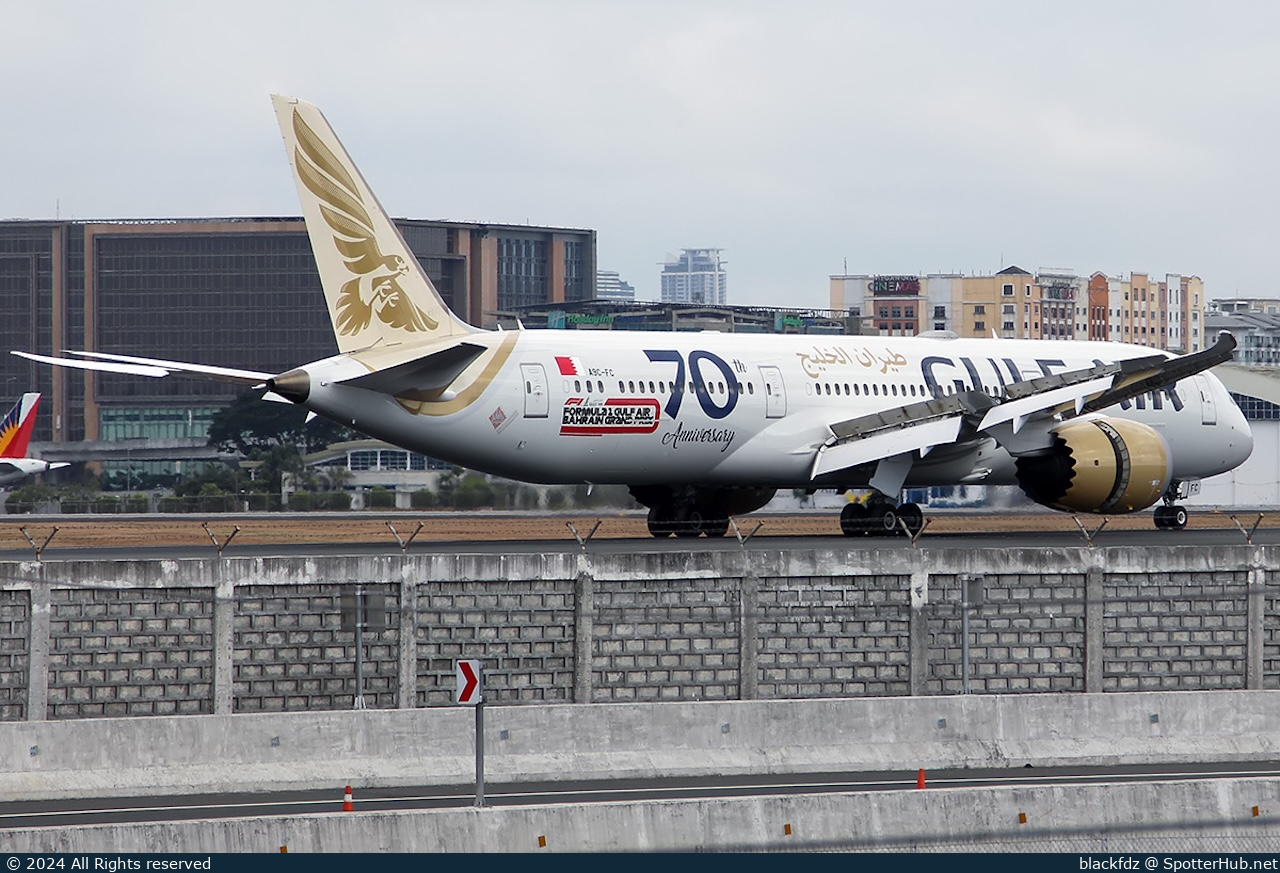 Photo of A9C-FC - Boeing 787-9 Dreamliner operated by Gulf Air