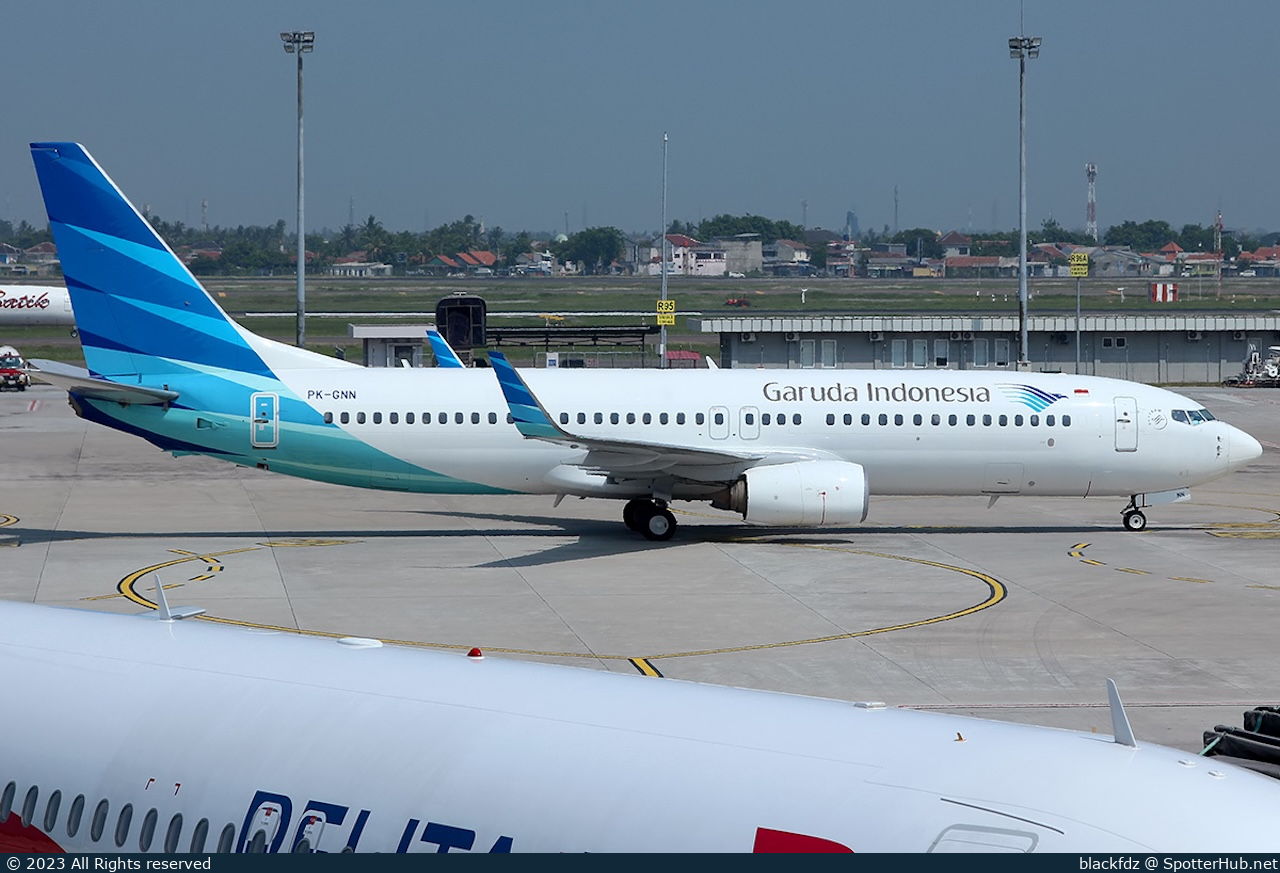 Photo of PK-GNN - Boeing 737-86N operated by Garuda Indonesia