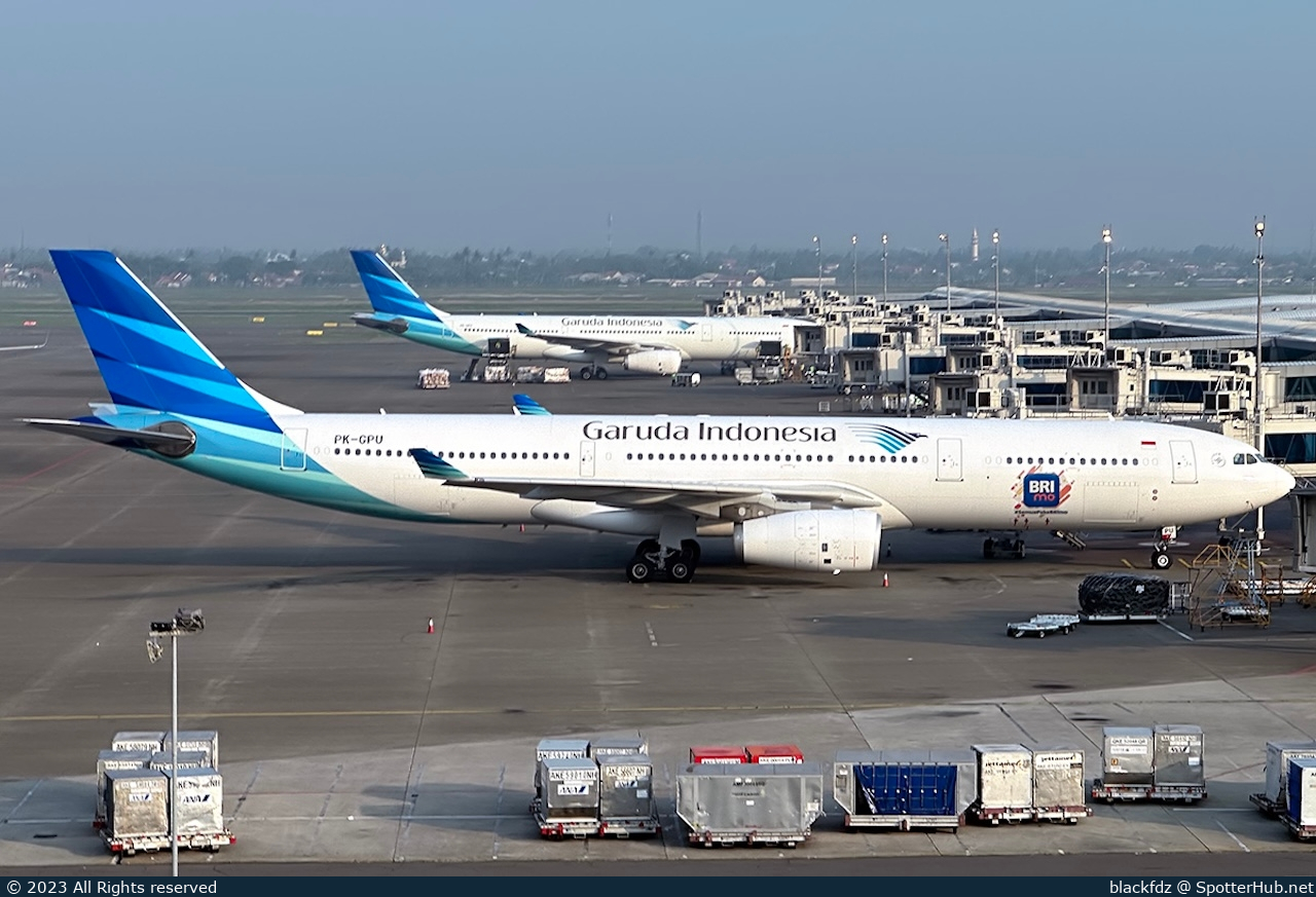 Photo of PK-GPU - Airbus A330-343 operated by Garuda Indonesia