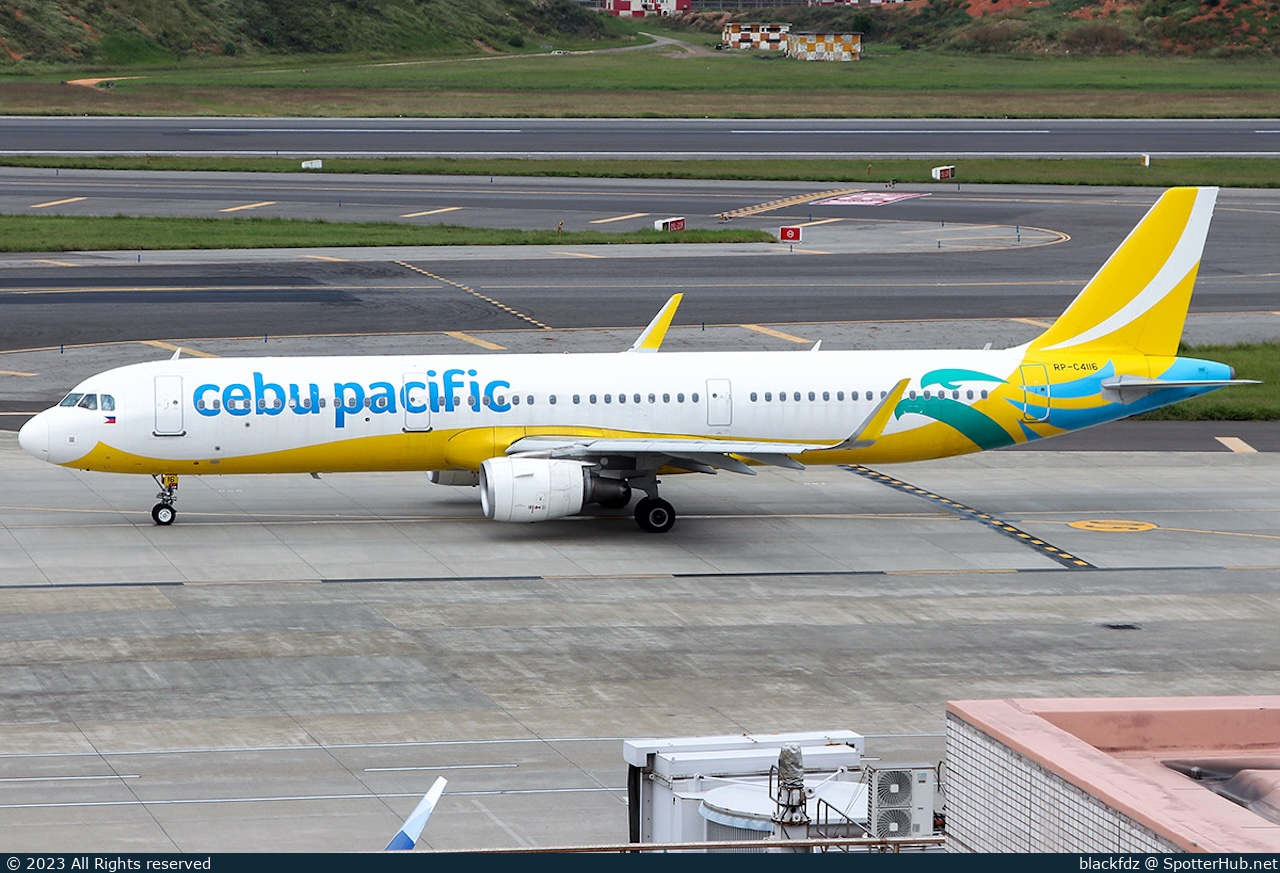 Photo of RP-C4116 - Airbus A321-211 operated by Cebu Pacific