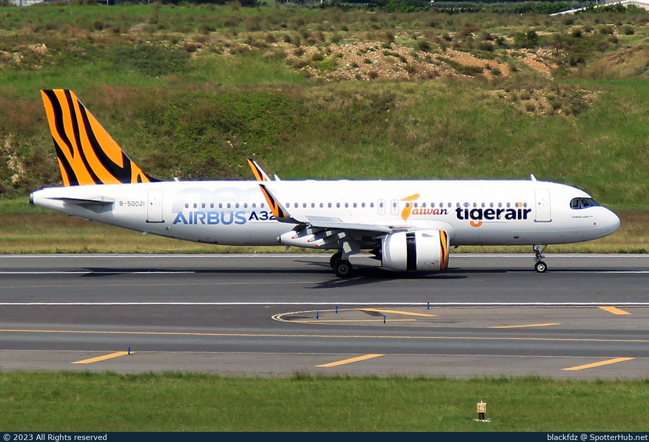 Photo of B-50021 - Airbus A320-271N operated by Tigerair Taiwan