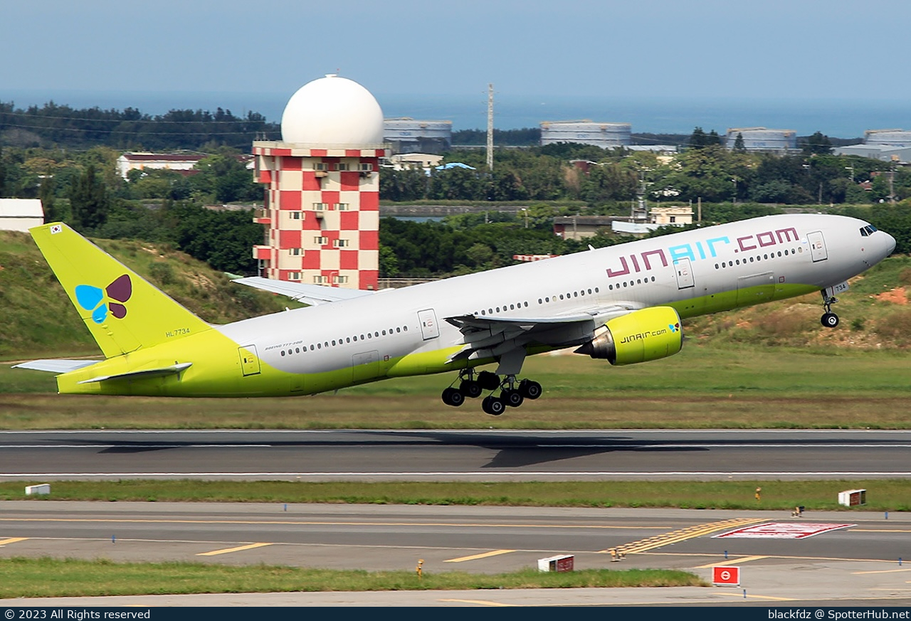 Photo of HL7734 - Boeing 777-2B5(ER) operated by Jin Air