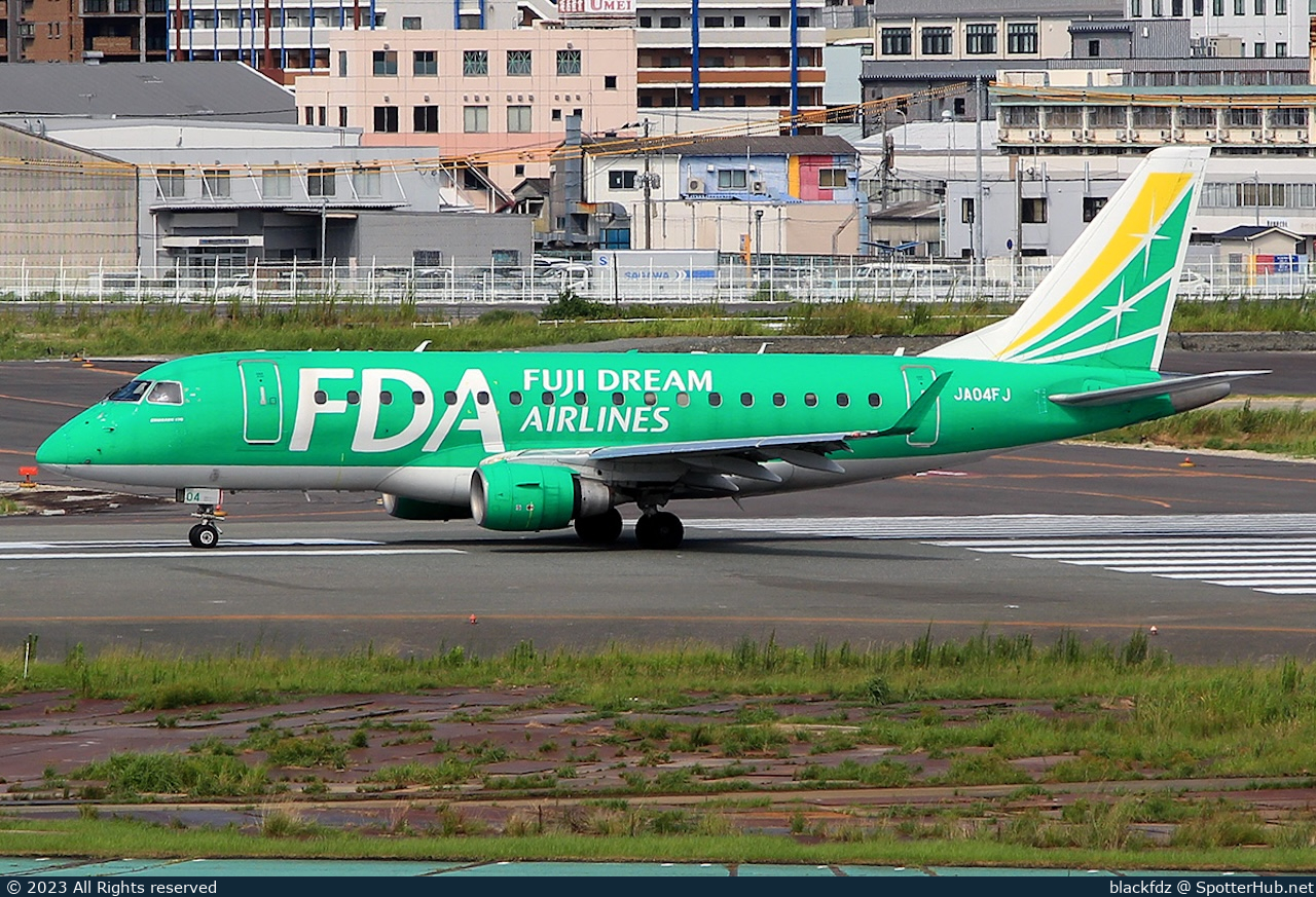 Photo of JA04FJ - Embraer ERJ-170SU operated by Fuji Dream Airlines