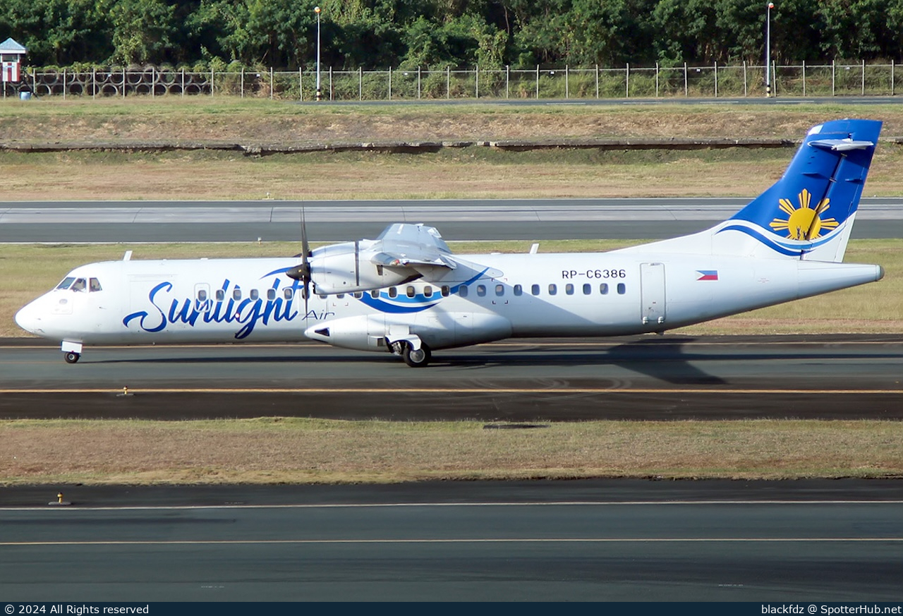 Photo of RP-C6386 - ATR 72-500 operated by Sunlight Air