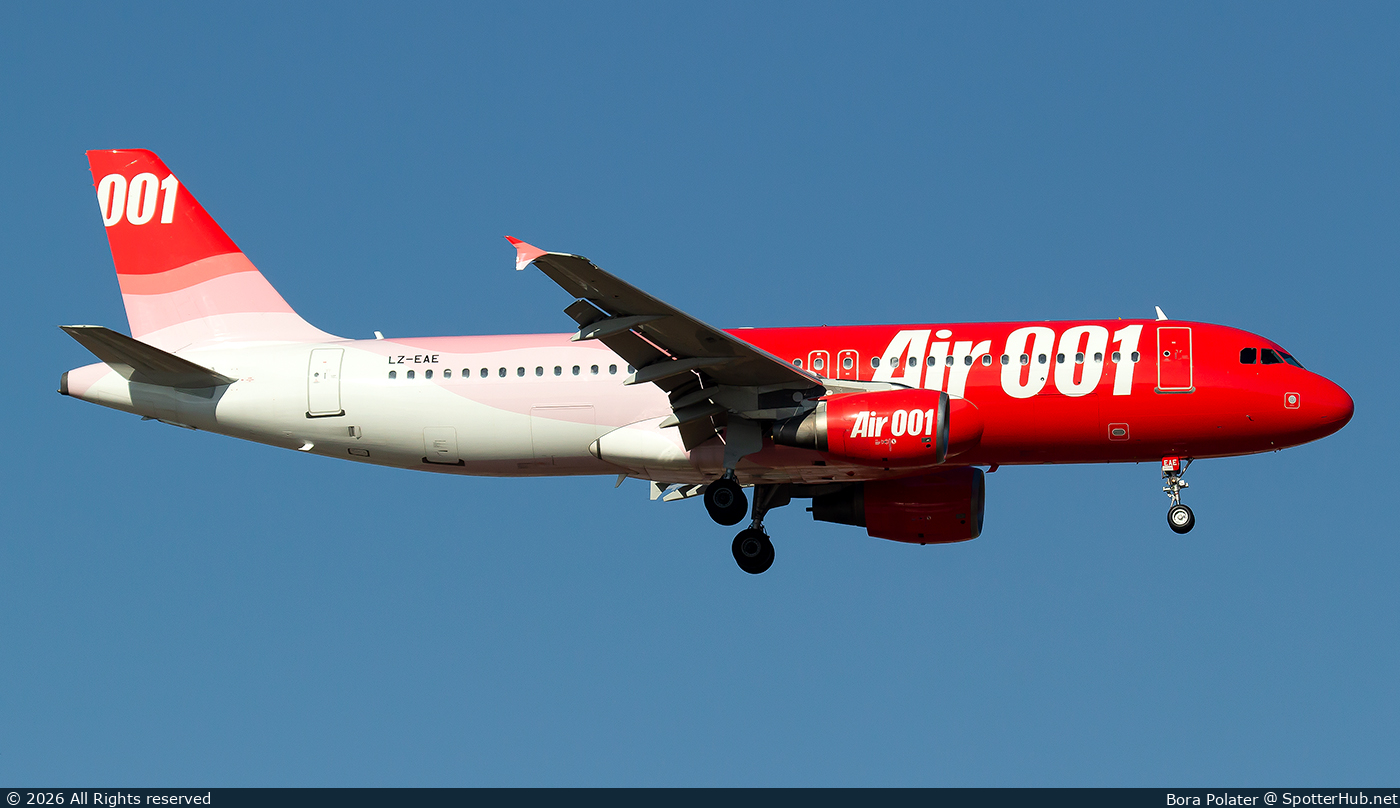 Photo of LZ-EAE - Airbus A320-214 operated by Air 001 (opb Electra Airways)