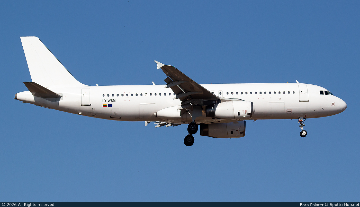 Photo of LY-WSM - Airbus A320-232 operated by Heston Airlines