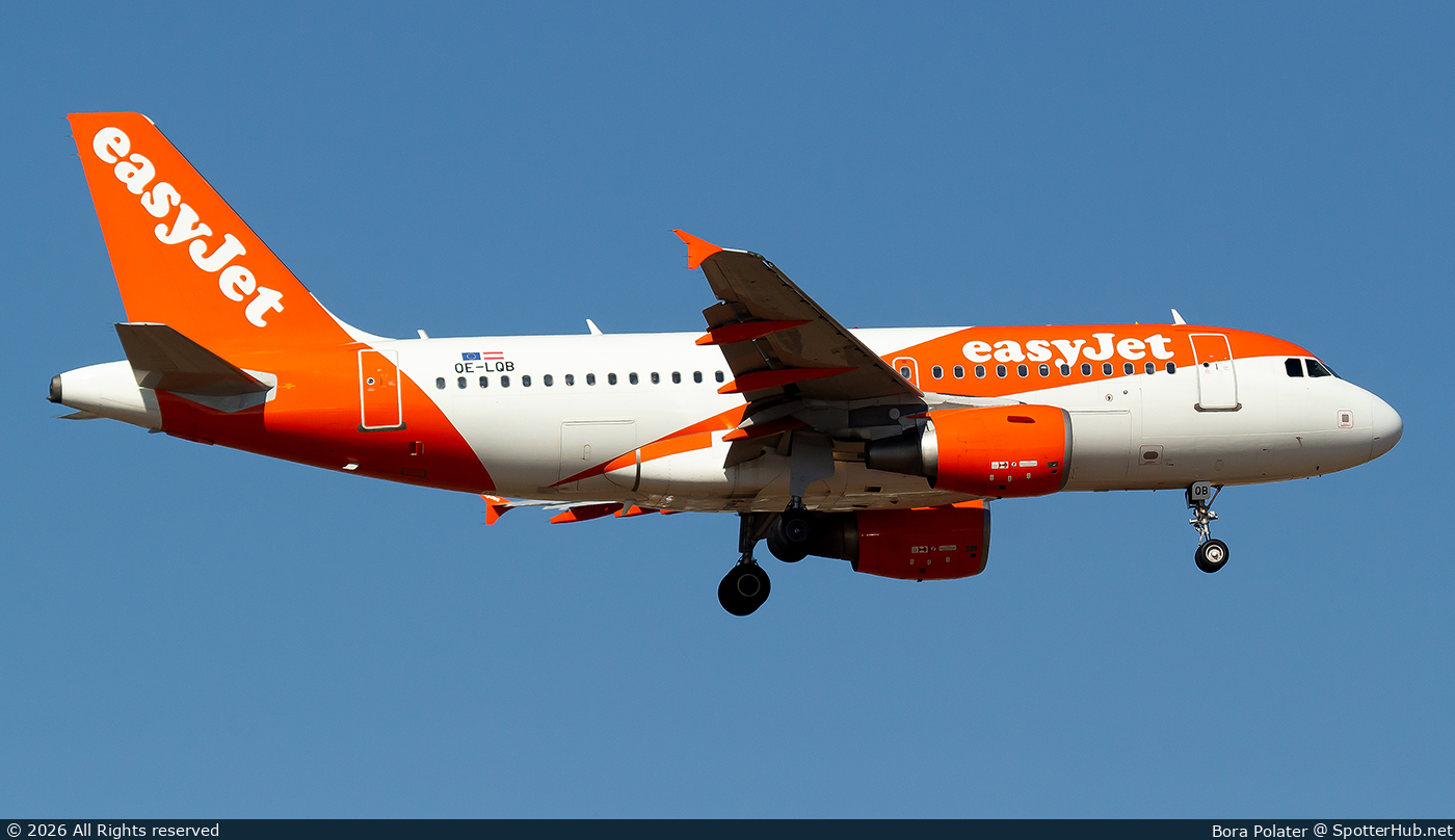 Photo of OE-LQB - Airbus A319-111 operated by easyJet Europe