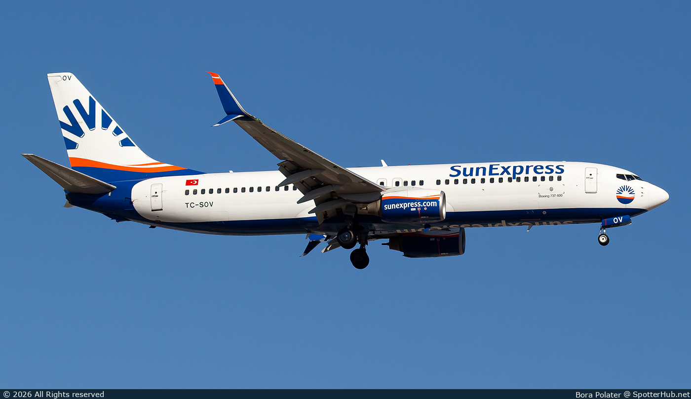 Photo of TC-SOV - Boeing 737-8HC operated by SunExpress