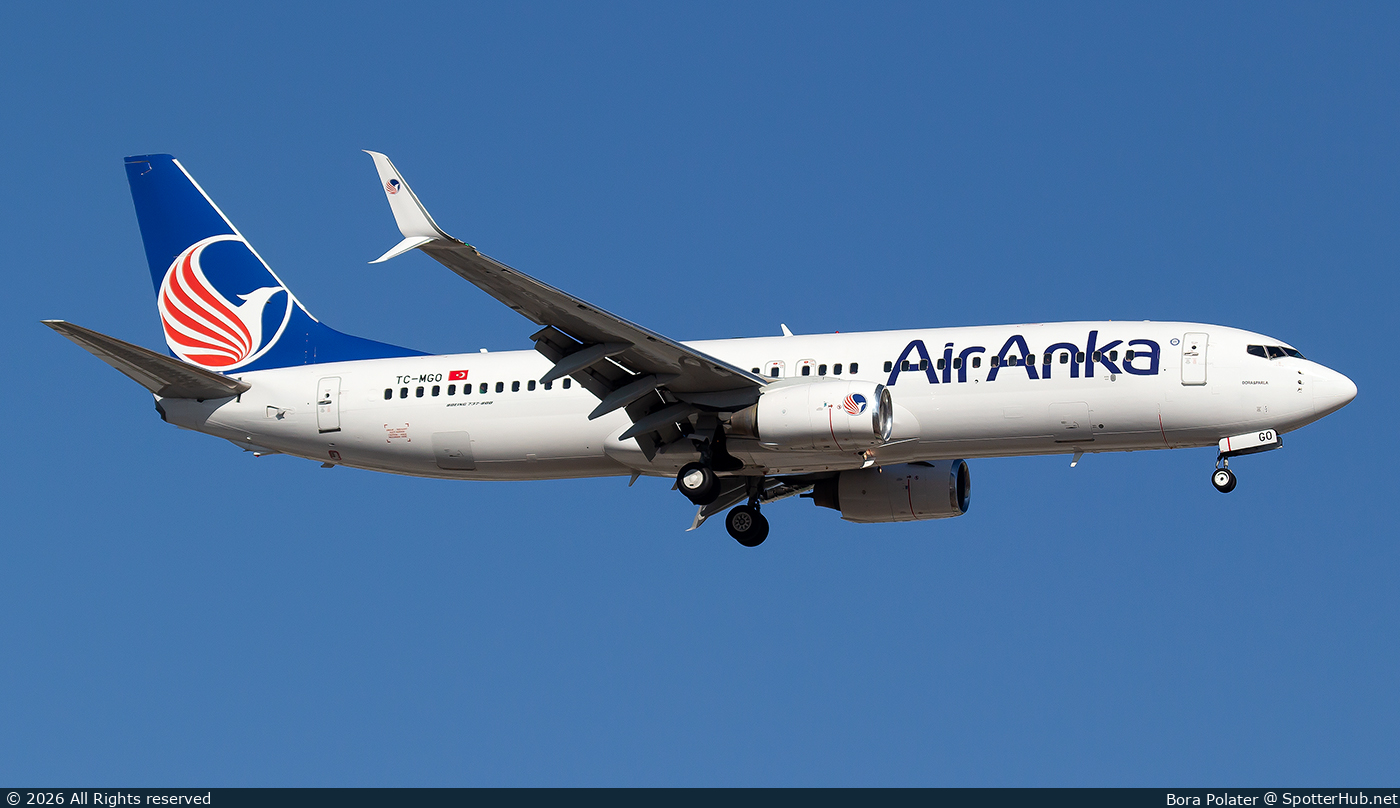 Photo of TC-MGO - Boeing 737-85F operated by Air Anka (opb Mavi Gök Airlines)