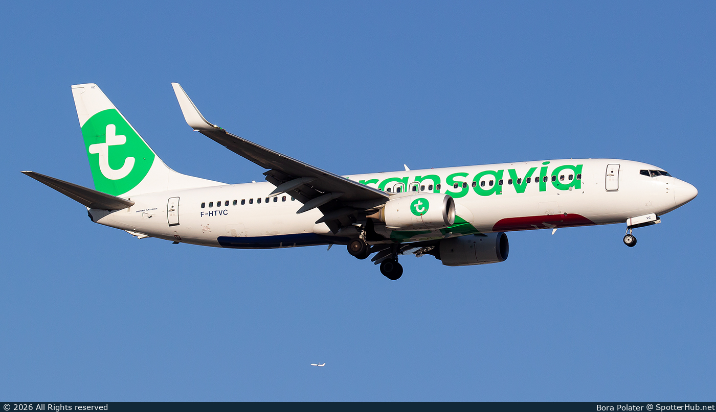 Photo of F-HTVC - Boeing 737-8K2 operated by Transavia France