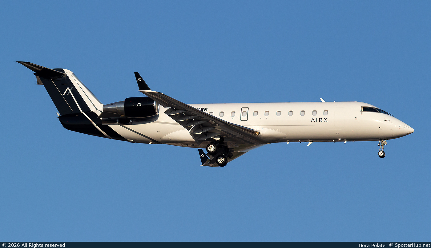 Photo of 9H-CWM - Bombardier Challenger 850 operated by AirX Charter