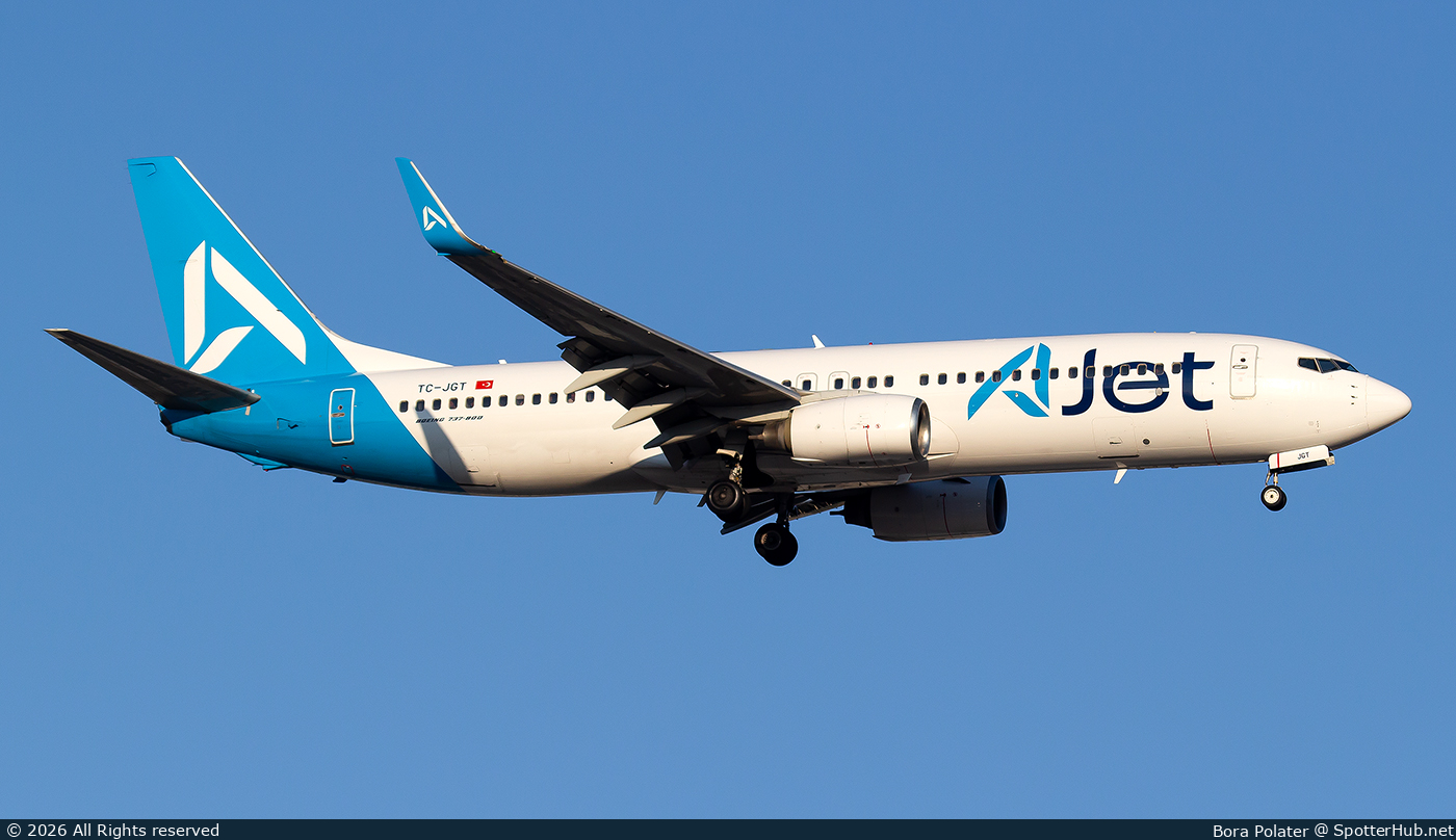 Photo of TC-JGT - Boeing 737-8F2 operated by AJet
