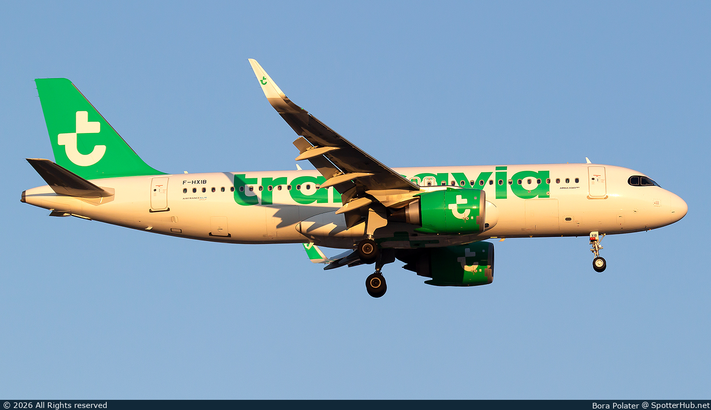 Photo of F-HXIB - Airbus A320-252N operated by Transavia France