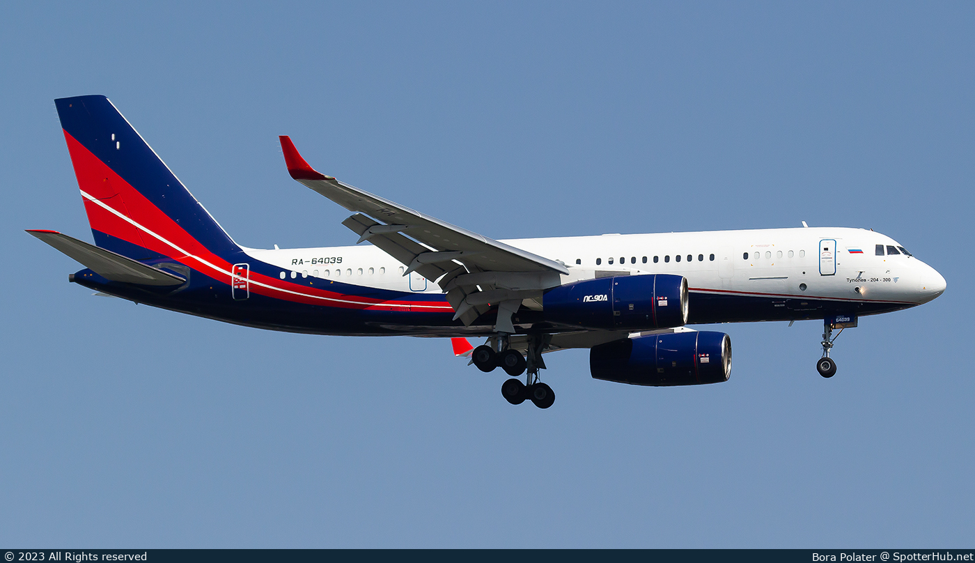 Photo of RA-64039 - Tupolev Tu-204-300 operated by Red Wings