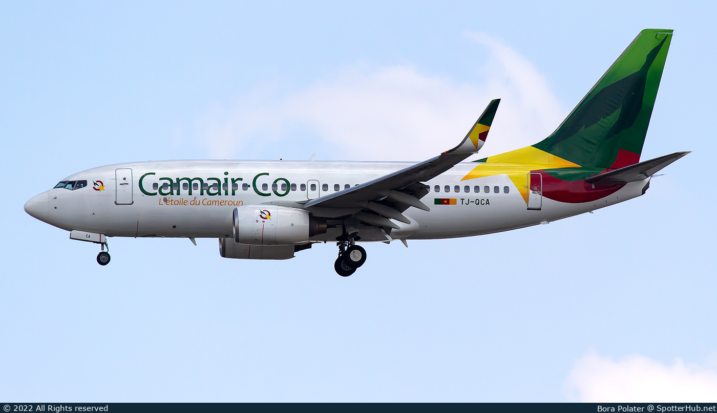 Photo of TJ-QCA - Boeing 737-7BD operated by Camair-Co