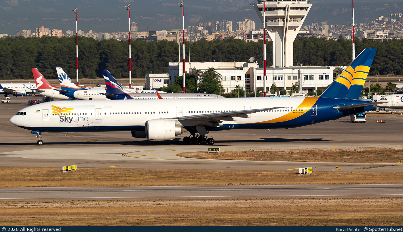 Photo of UR-AZR - Boeing 777-31H(ER) operated by Skyline Express Airlines