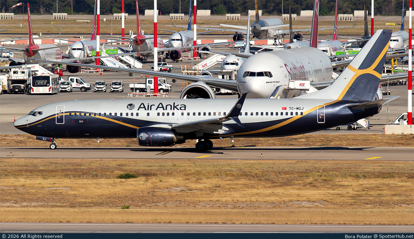 Photo of TC-MGJ - Boeing 737-85F operated by Air Anka (opb Mavi Gök Airlines)