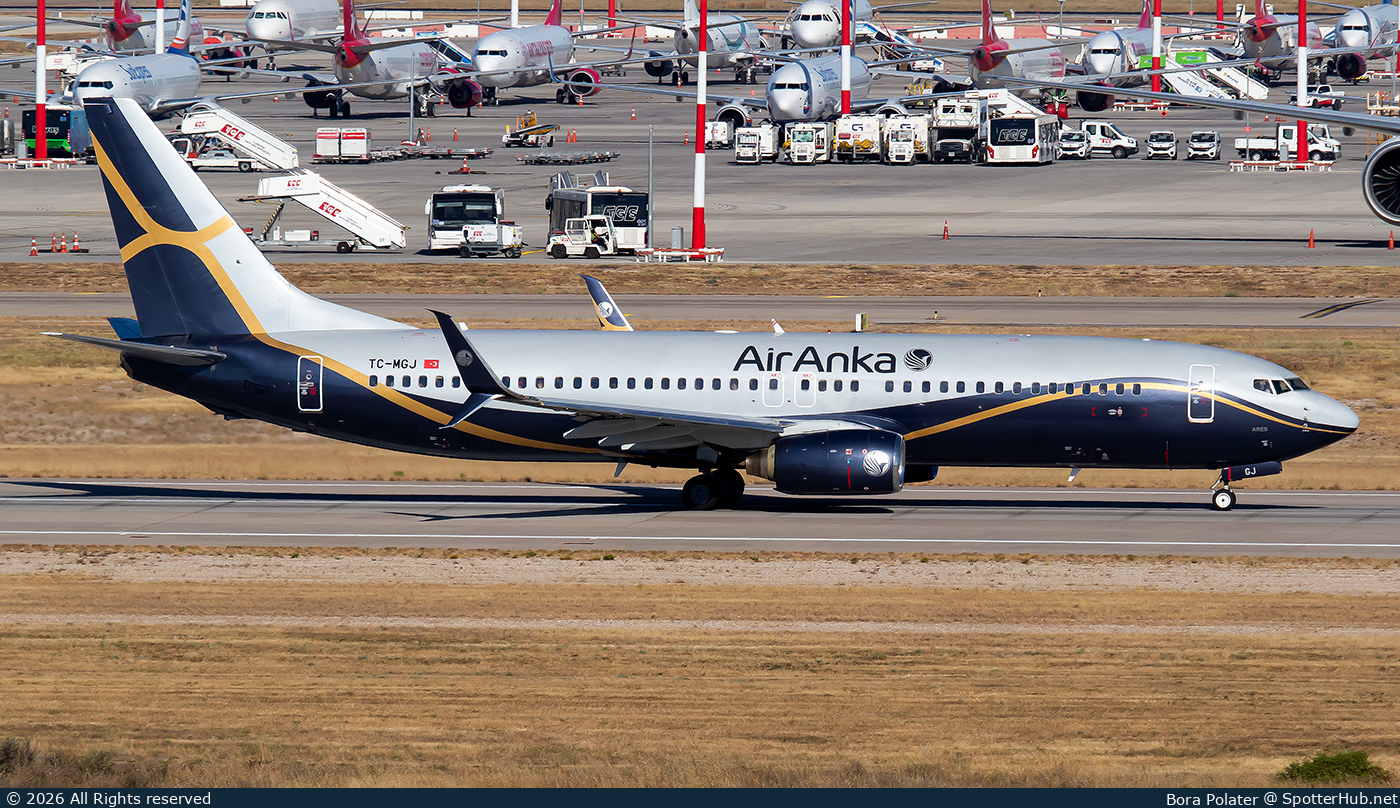 Photo of TC-MGJ - Boeing 737-85F operated by Air Anka (opb Mavi Gök Airlines)