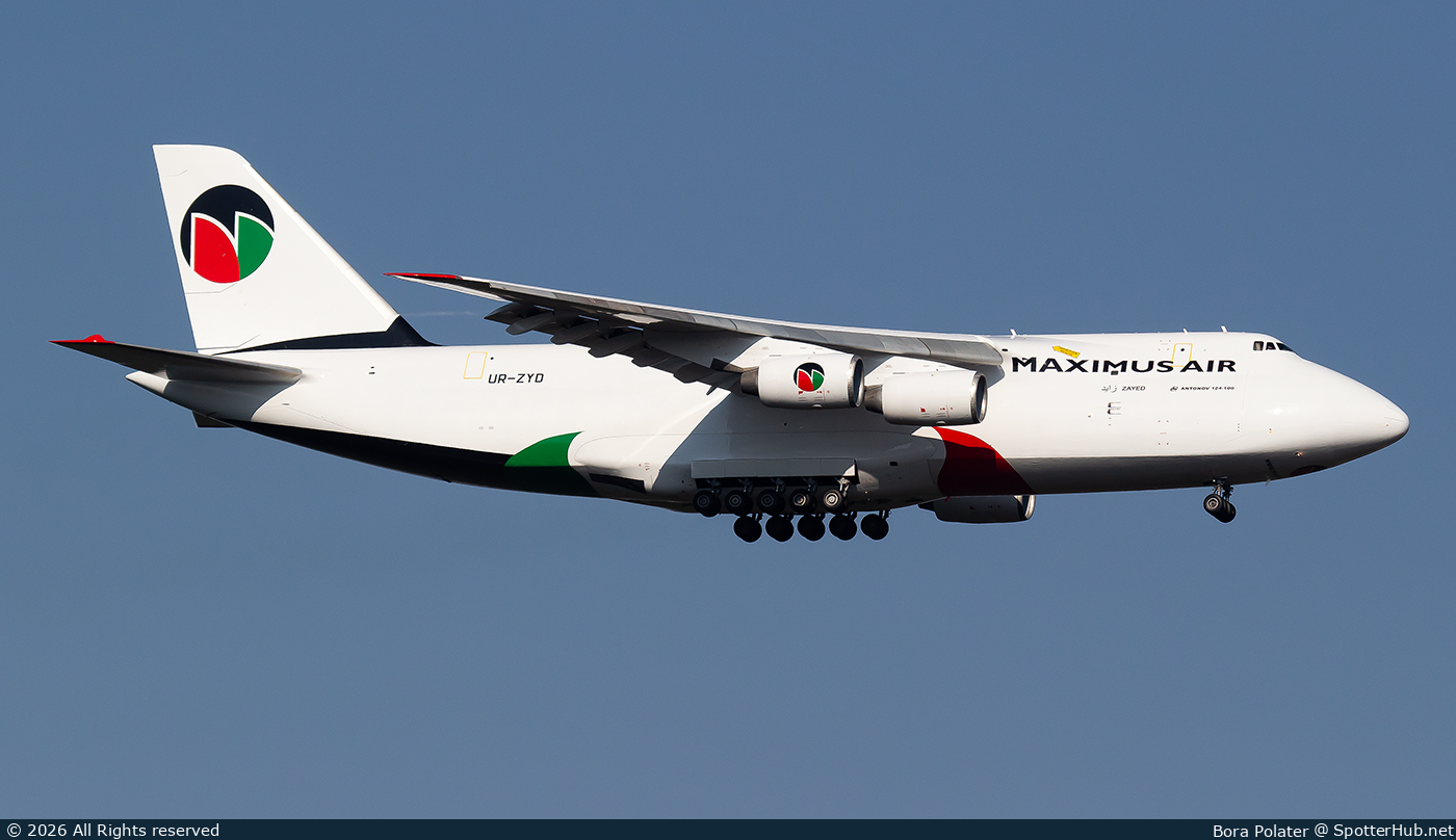 Photo of UR-ZYD - Antonov An-124-100 Ruslan operated by Maximus Air Cargo