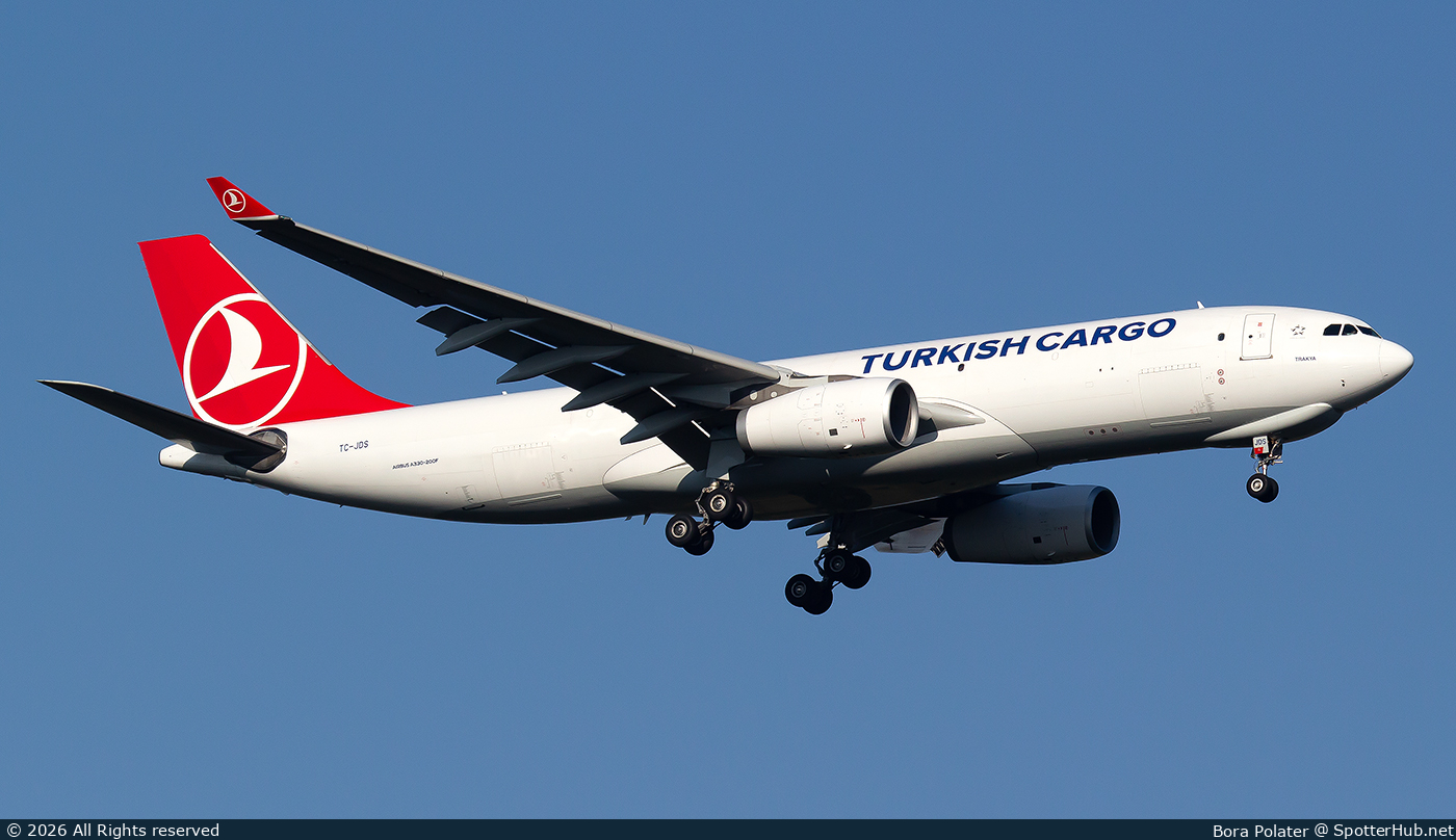Photo of TC-JDS - Airbus A330-243F operated by Turkish Airlines Cargo