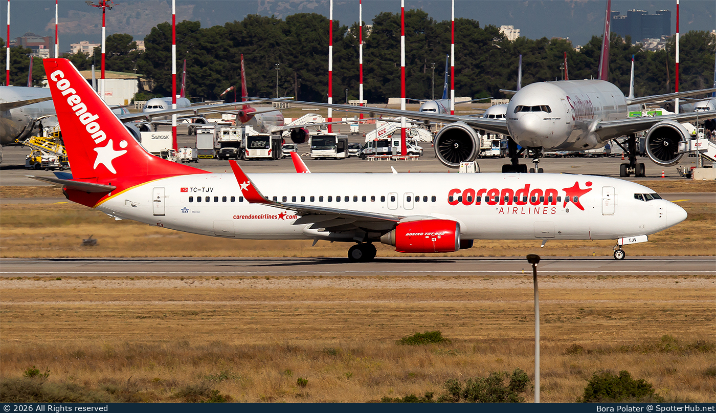 Photo of TC-TJV - Boeing 737-86J operated by Corendon Airlines