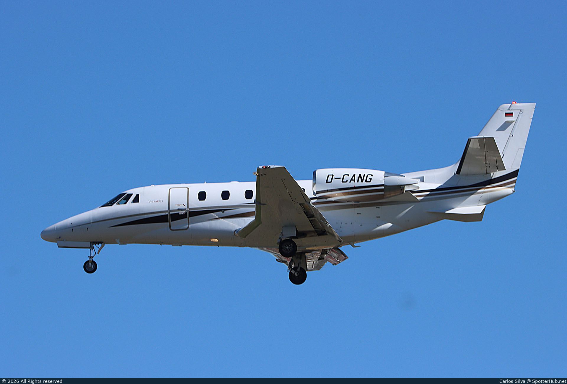 Photo of D-CANG - Cessna 560XL Citation XLS+ operated by VistaJet Germany
