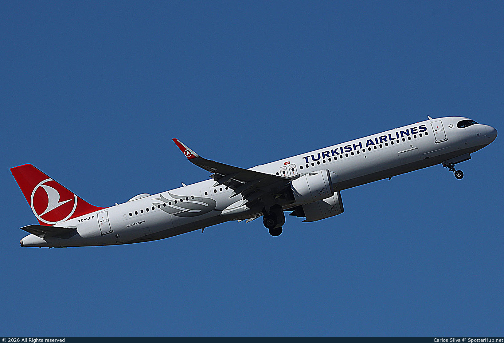 Photo of TC-LPP - Airbus A321-271NX operated by Turkish Airlines