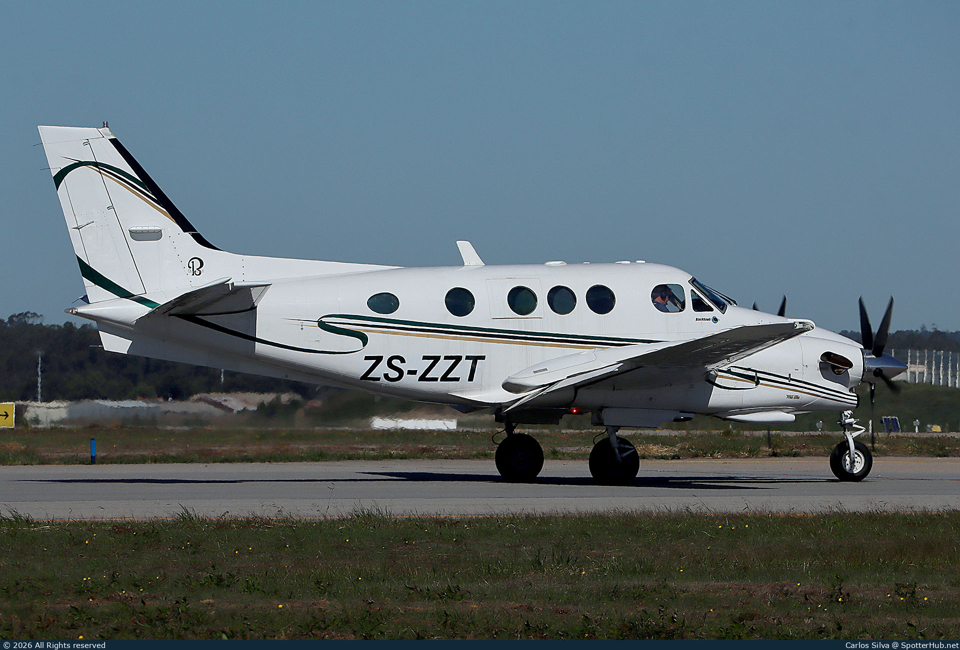 Photo of ZS-ZZT - Beechcraft E90 King Air operated by Private