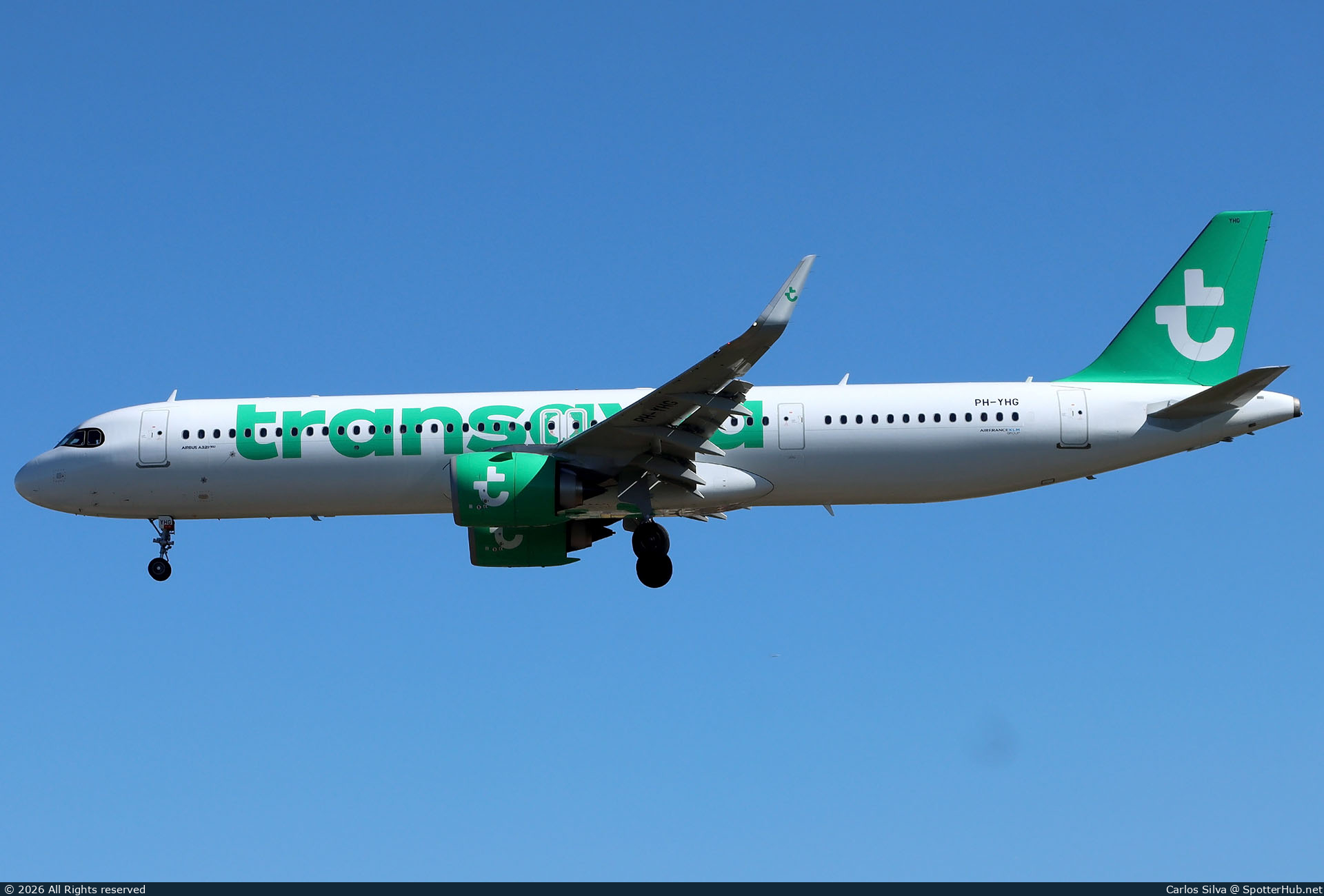 Photo of PH-YHG - Airbus A321-252NX operated by Transavia
