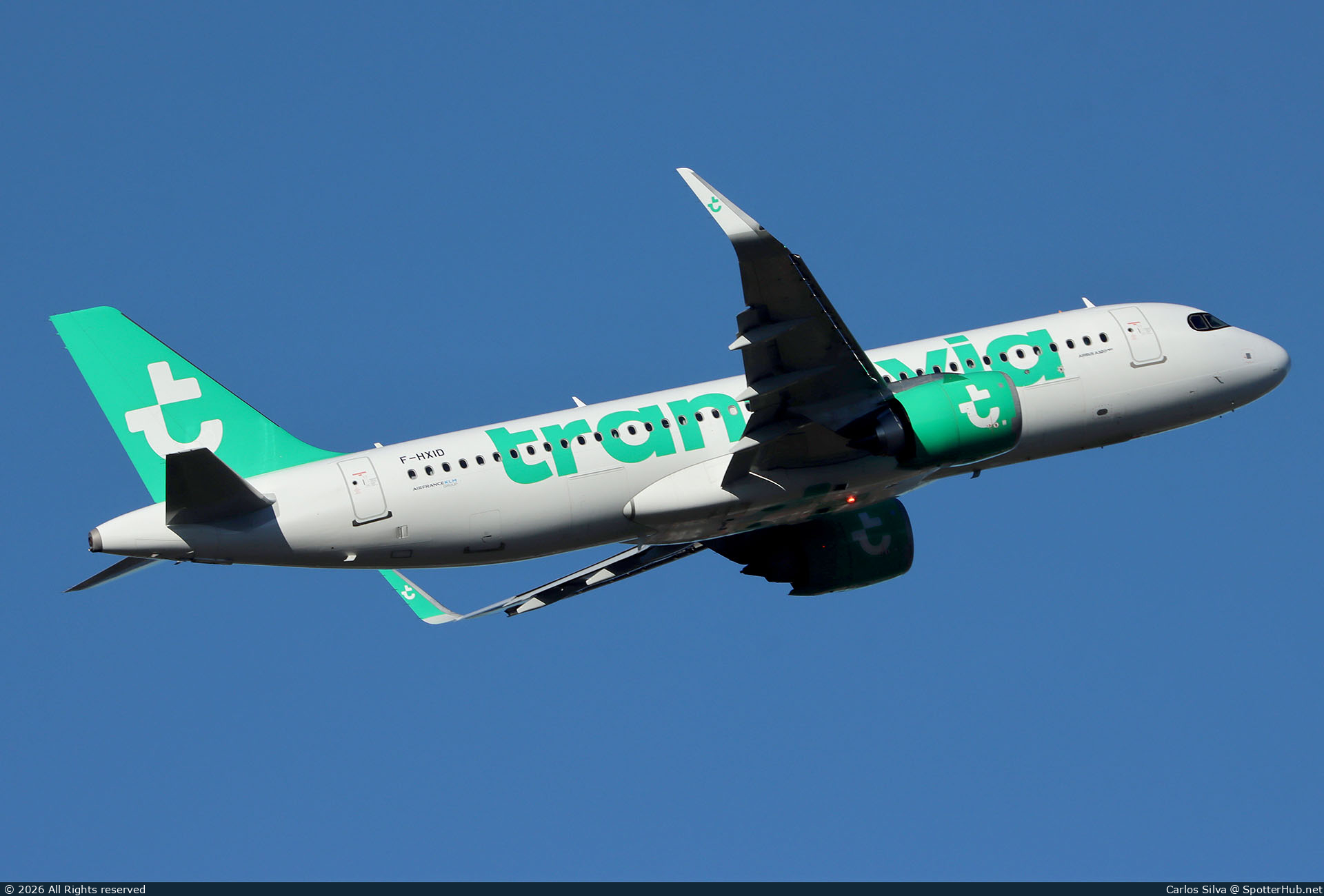 Photo of F-HXID - Airbus A320-252N operated by Transavia France