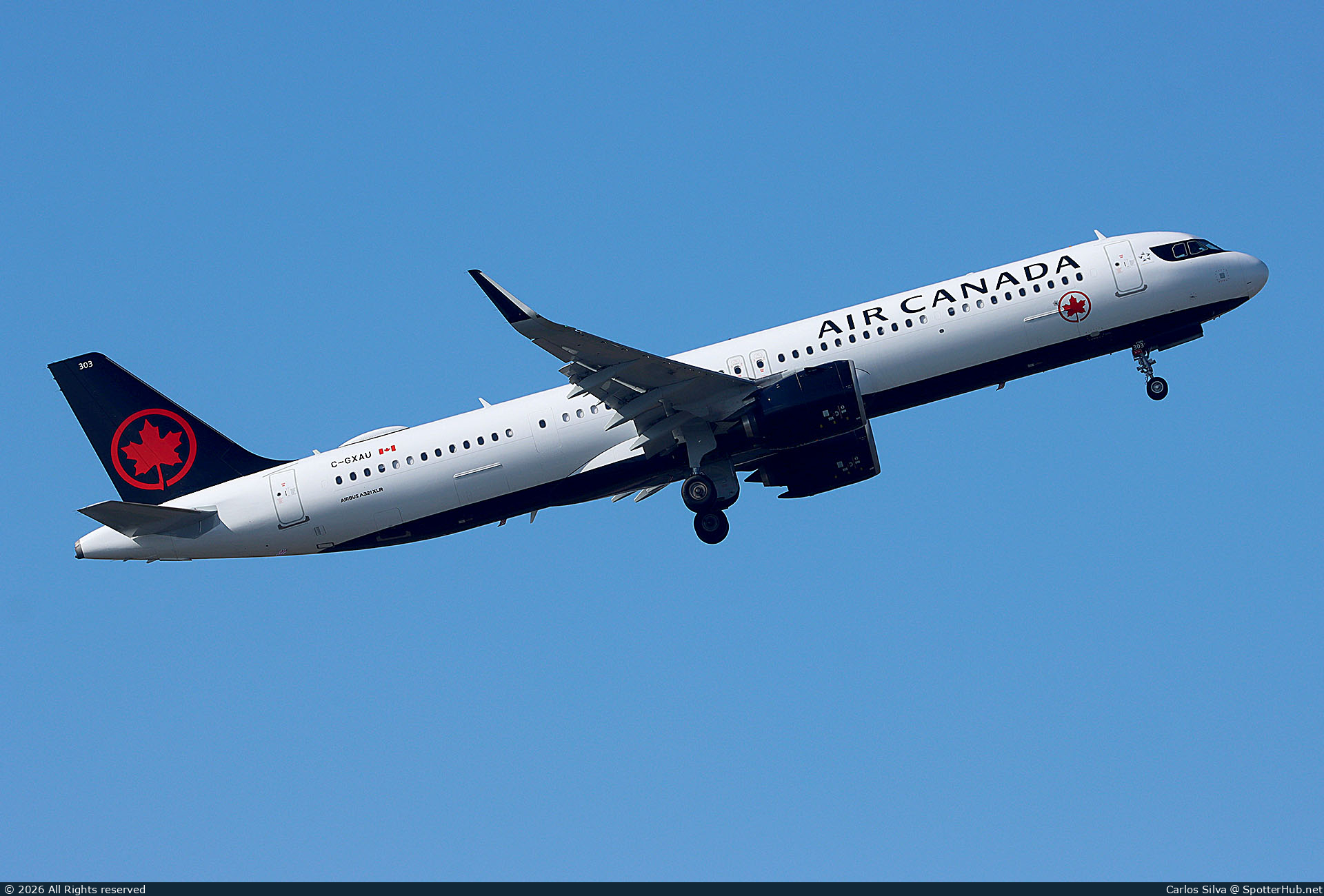 Photo of C-GXAU - Airbus A321-271NY operated by Air Canada