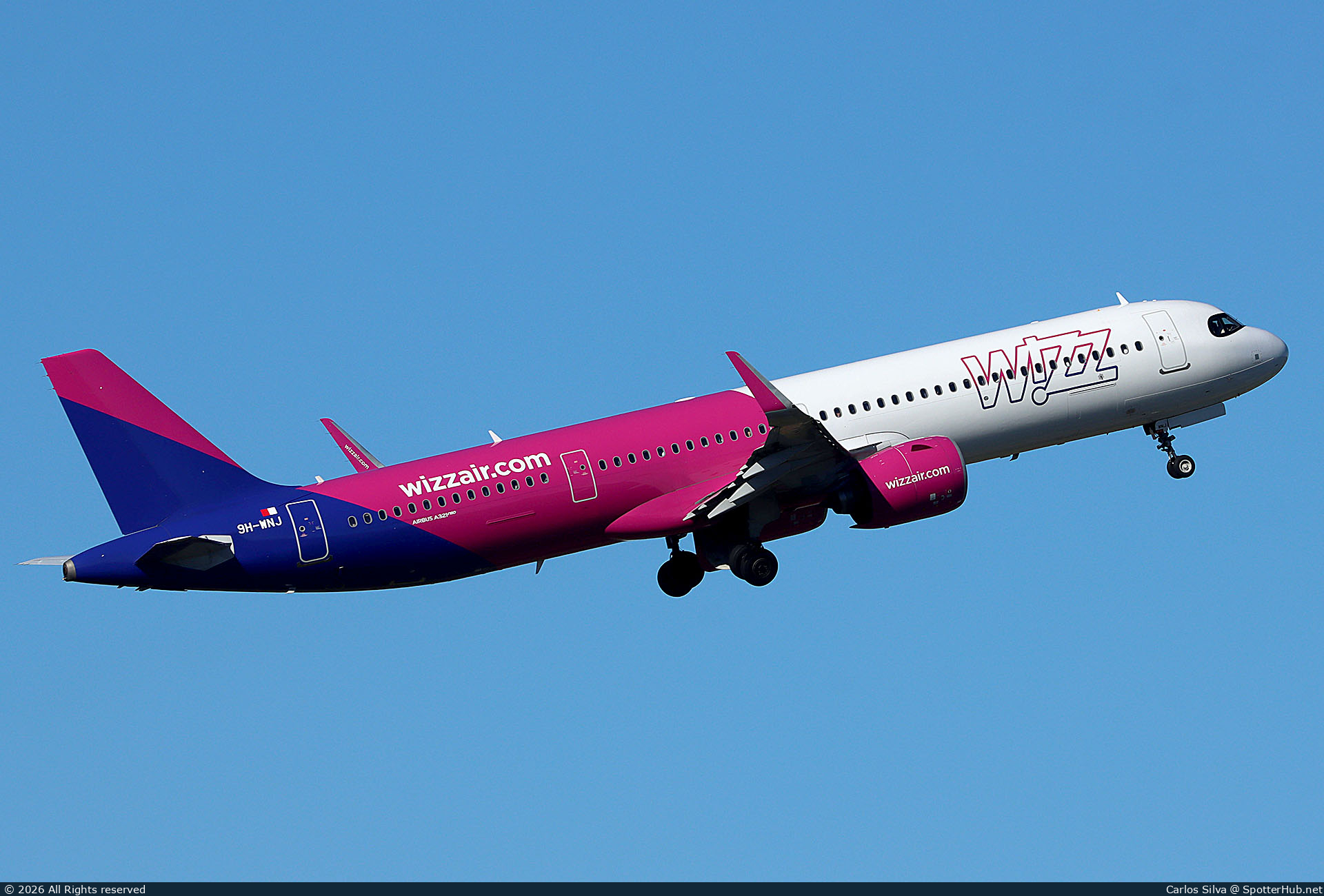 Photo of 9H-WNJ - Airbus A321-271NX operated by Wizz Air Malta