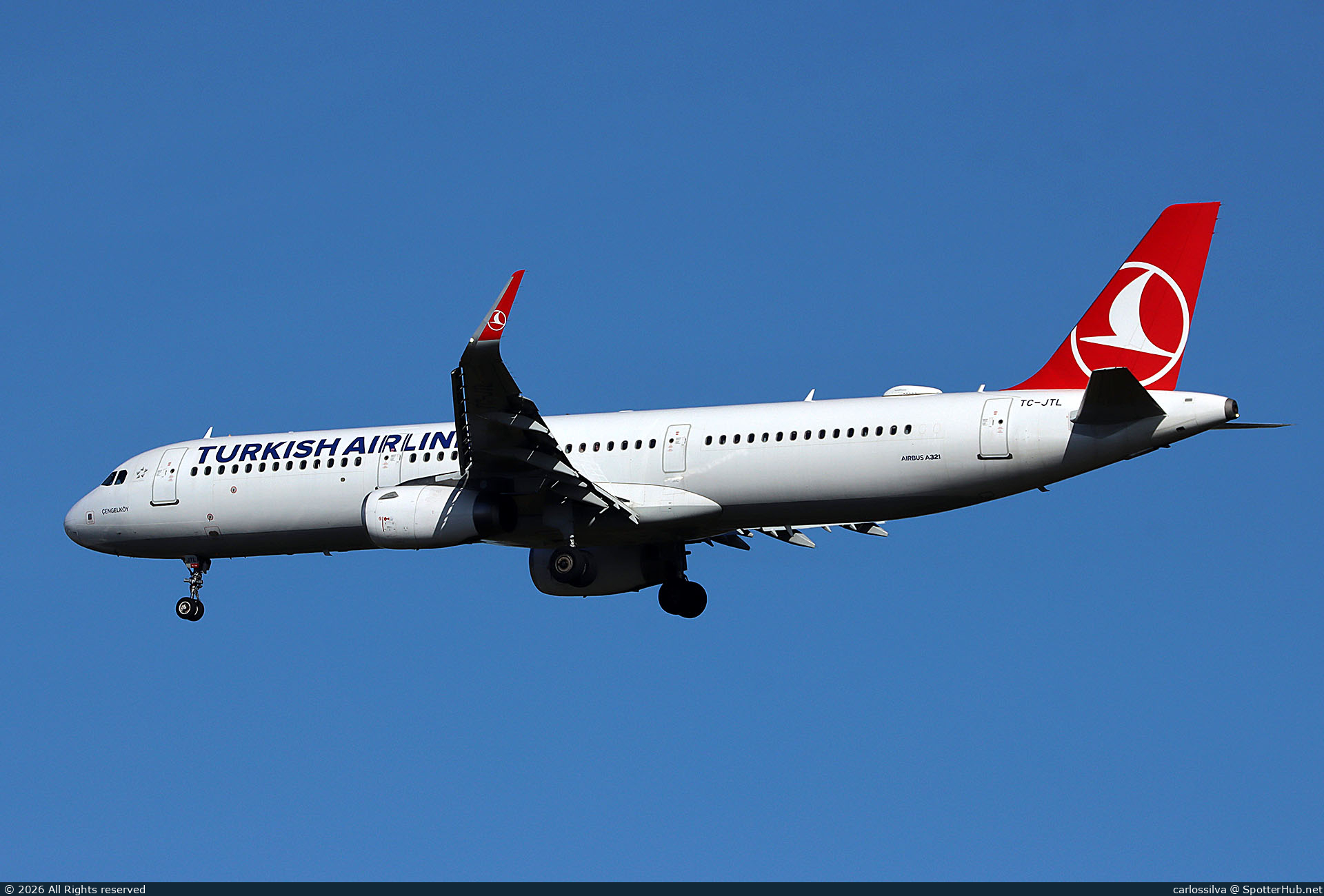 Photo of TC-JTL - Airbus A321-231 operated by Turkish Airlines