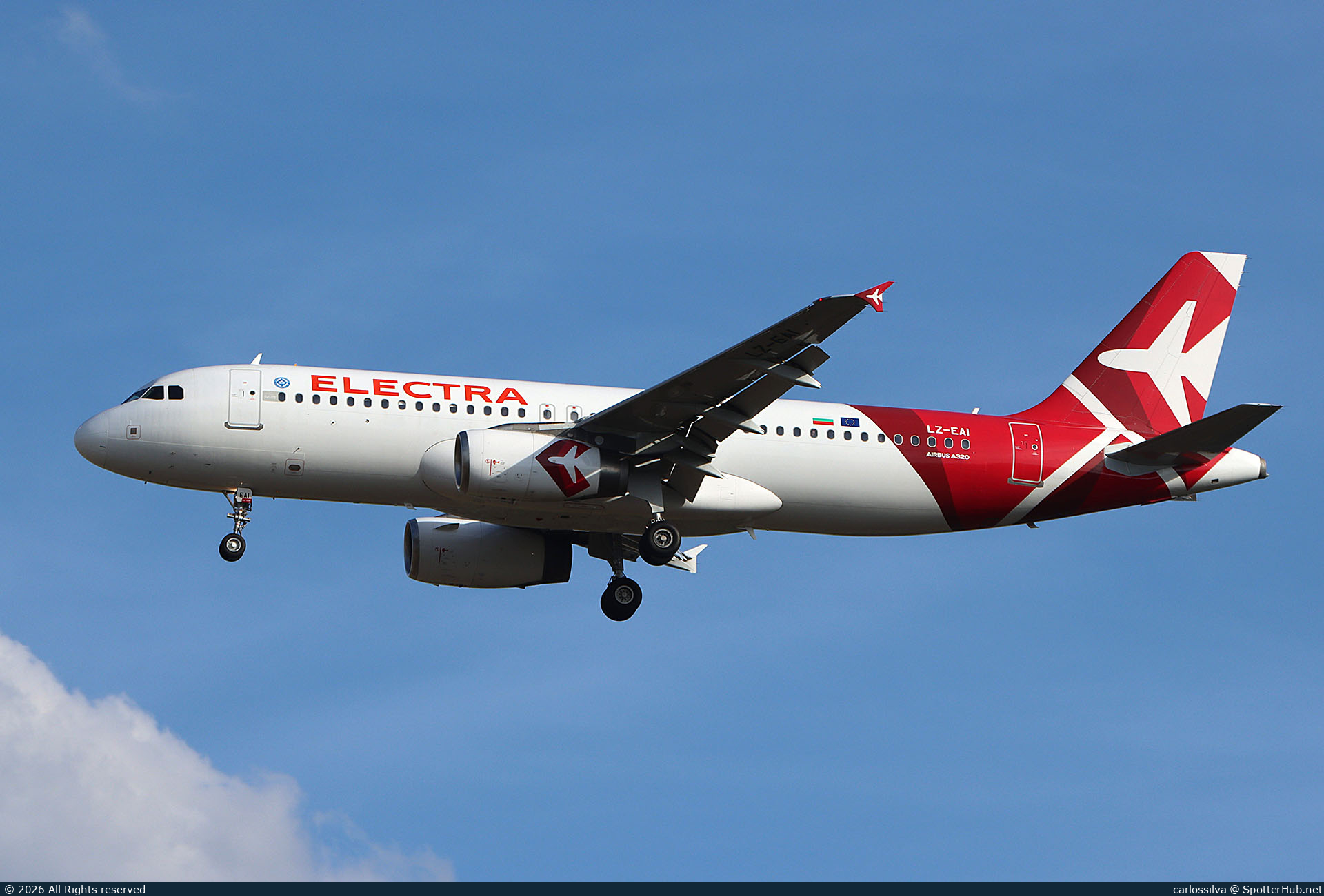 Photo of LZ-EAI - Airbus A320-232 operated by Electra Airways