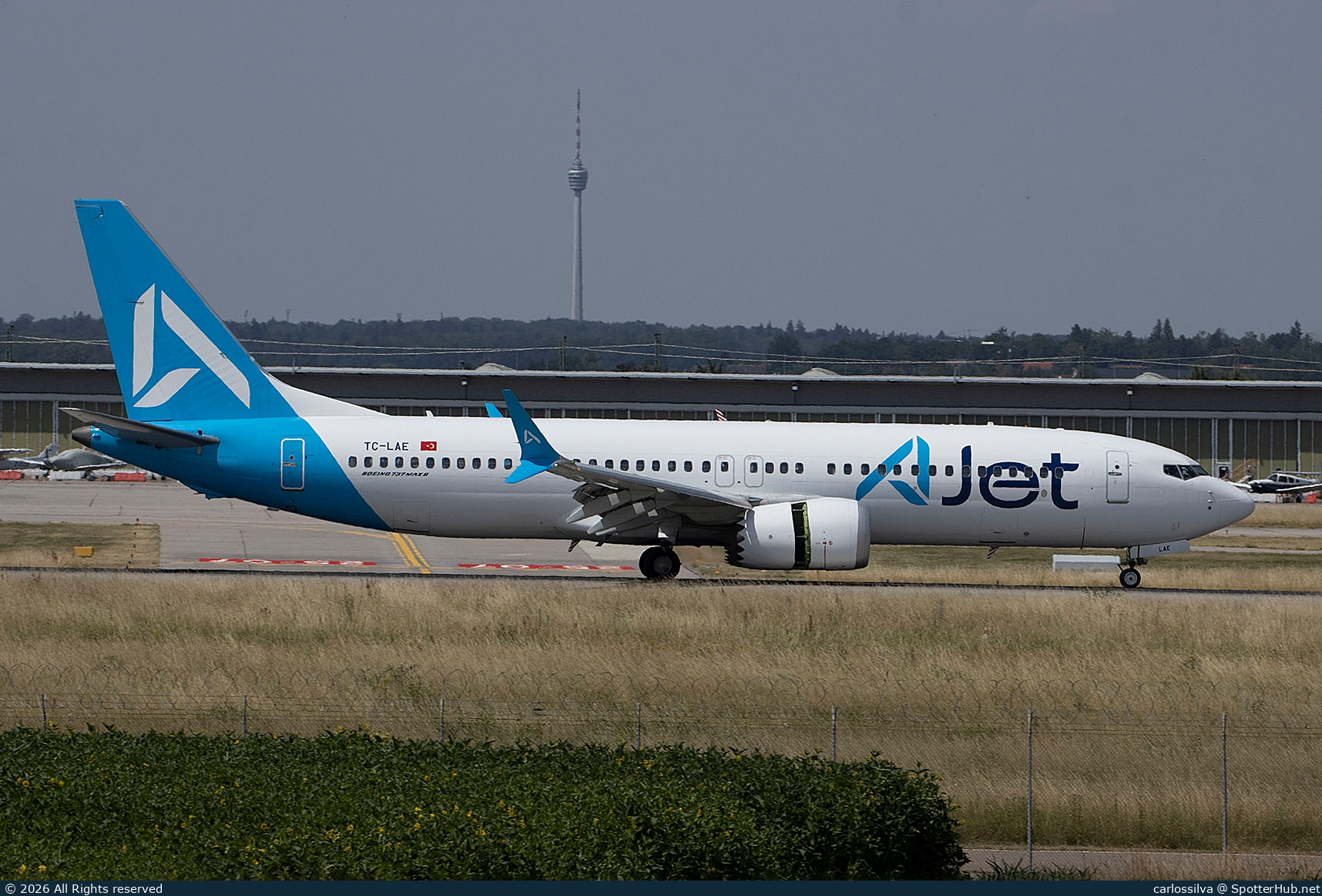 Photo of TC-LAE - Boeing 737 MAX 8 operated by AJet