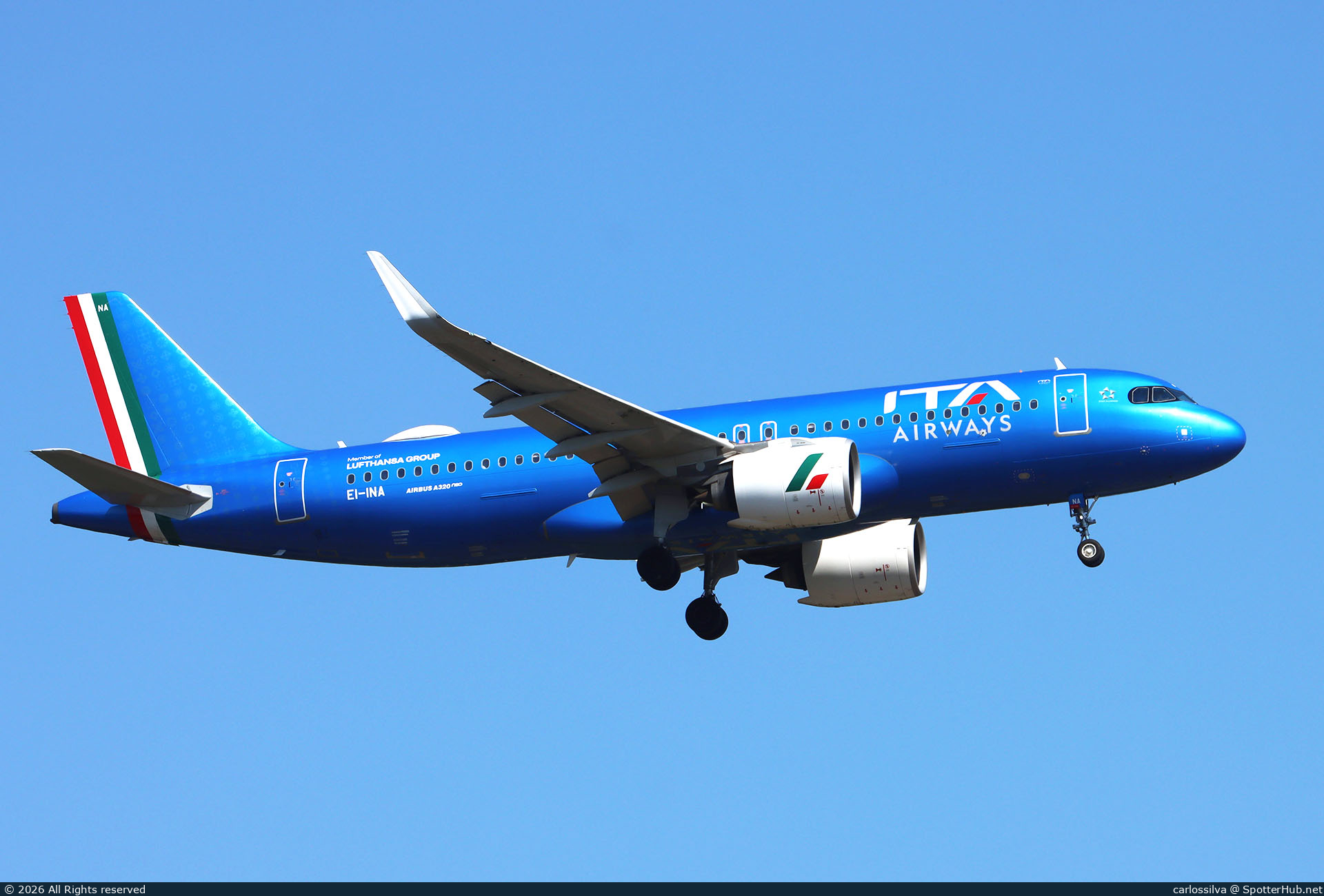 Photo of EI-INA - Airbus A320-272N operated by ITA Airways