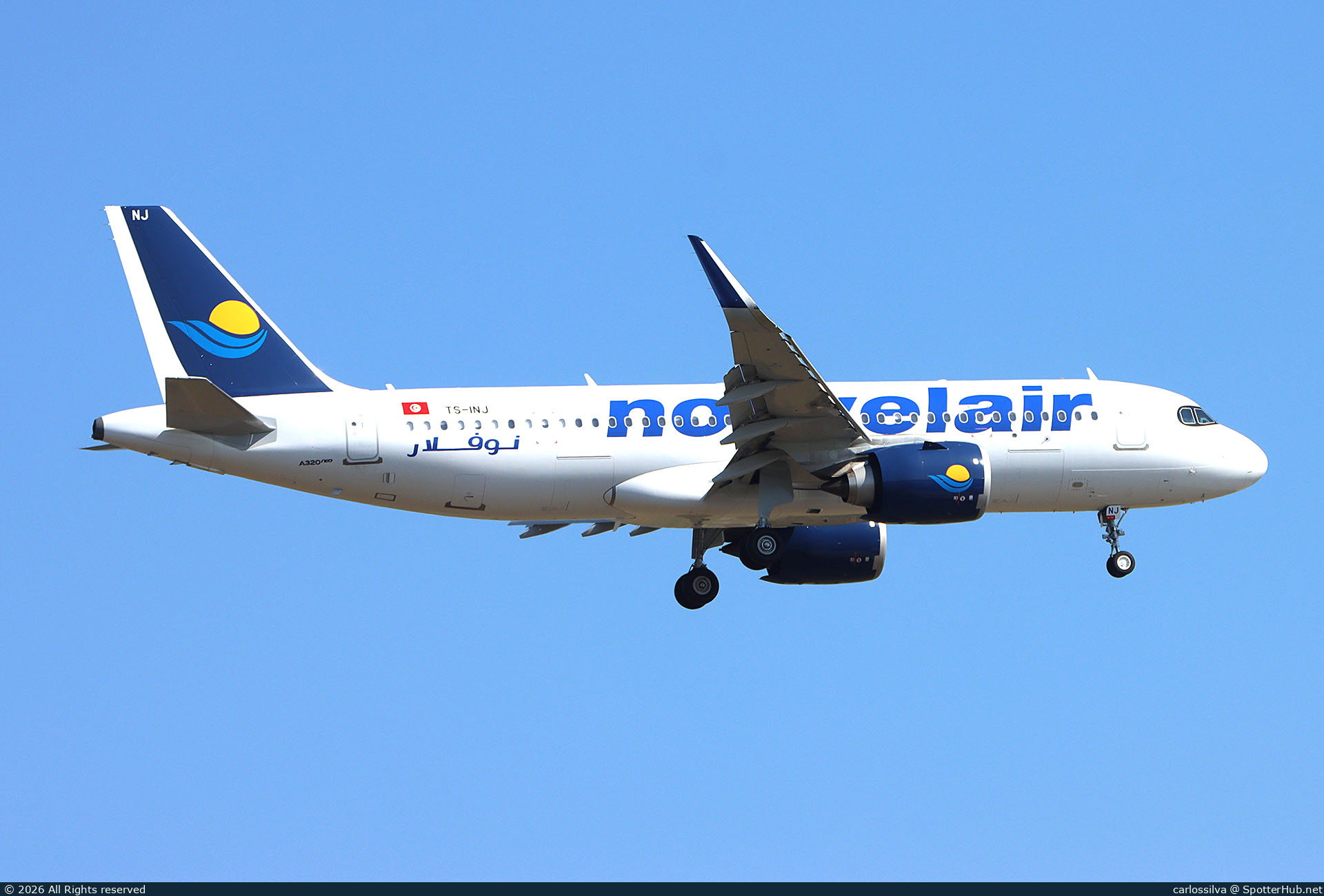 Photo of TS-INJ - Airbus A320-251N operated by Nouvelair