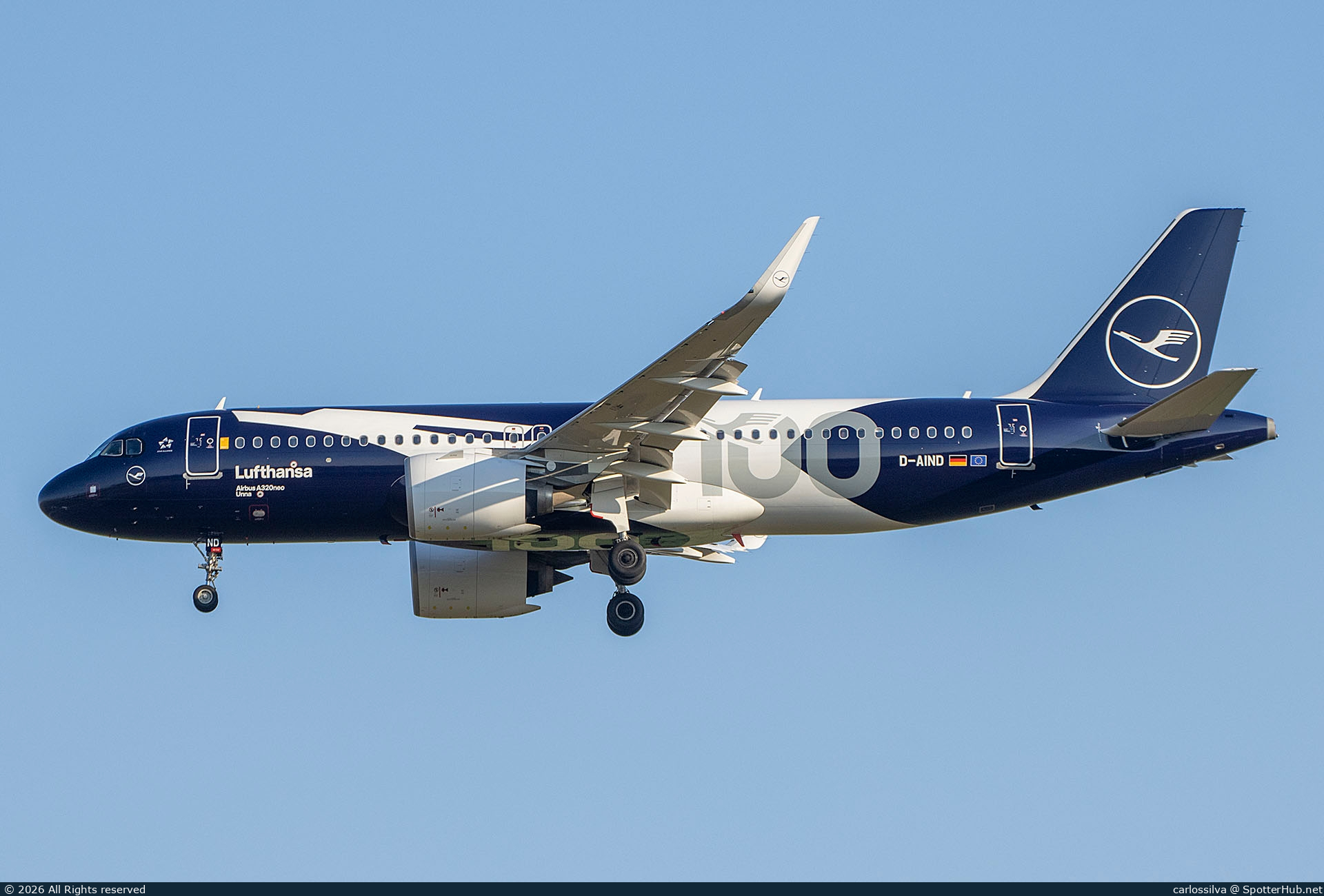 Photo of D-AIND - Airbus A320-271N operated by Lufthansa