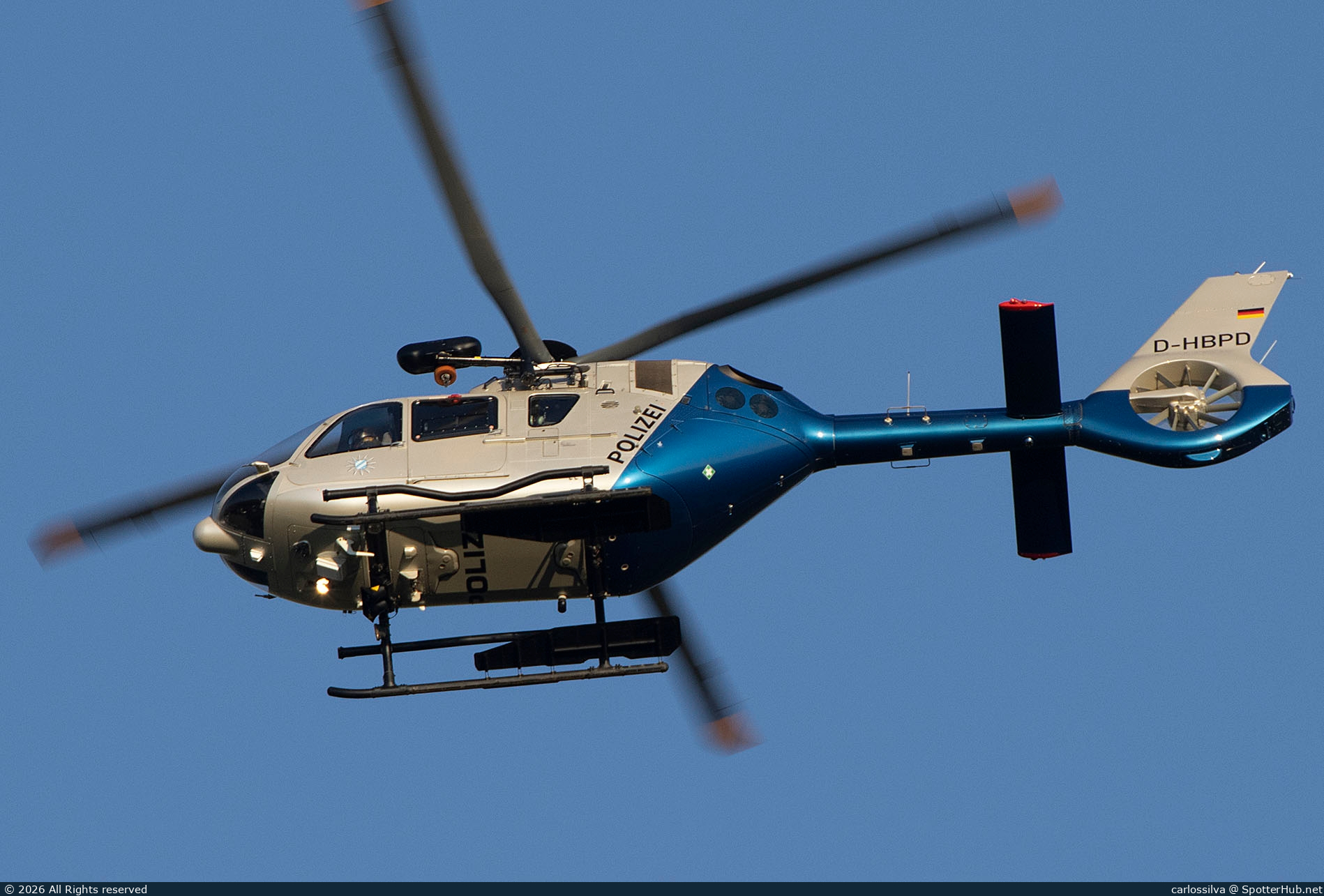 Photo of D-HBPD - Eurocopter EC135 P3 operated by German Police - Hubschrauberstaffel Bayern