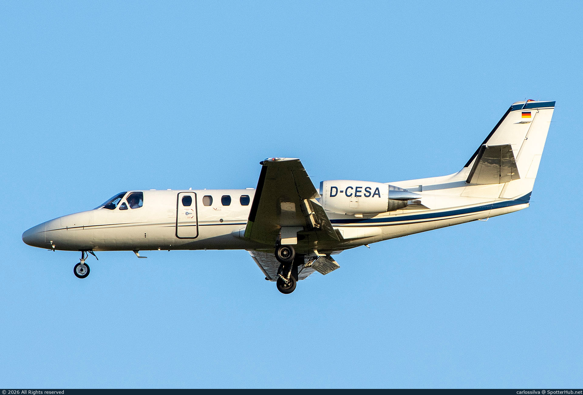 Photo of D-CESA - Cessna 550B Citation Bravo operated by Euro Link