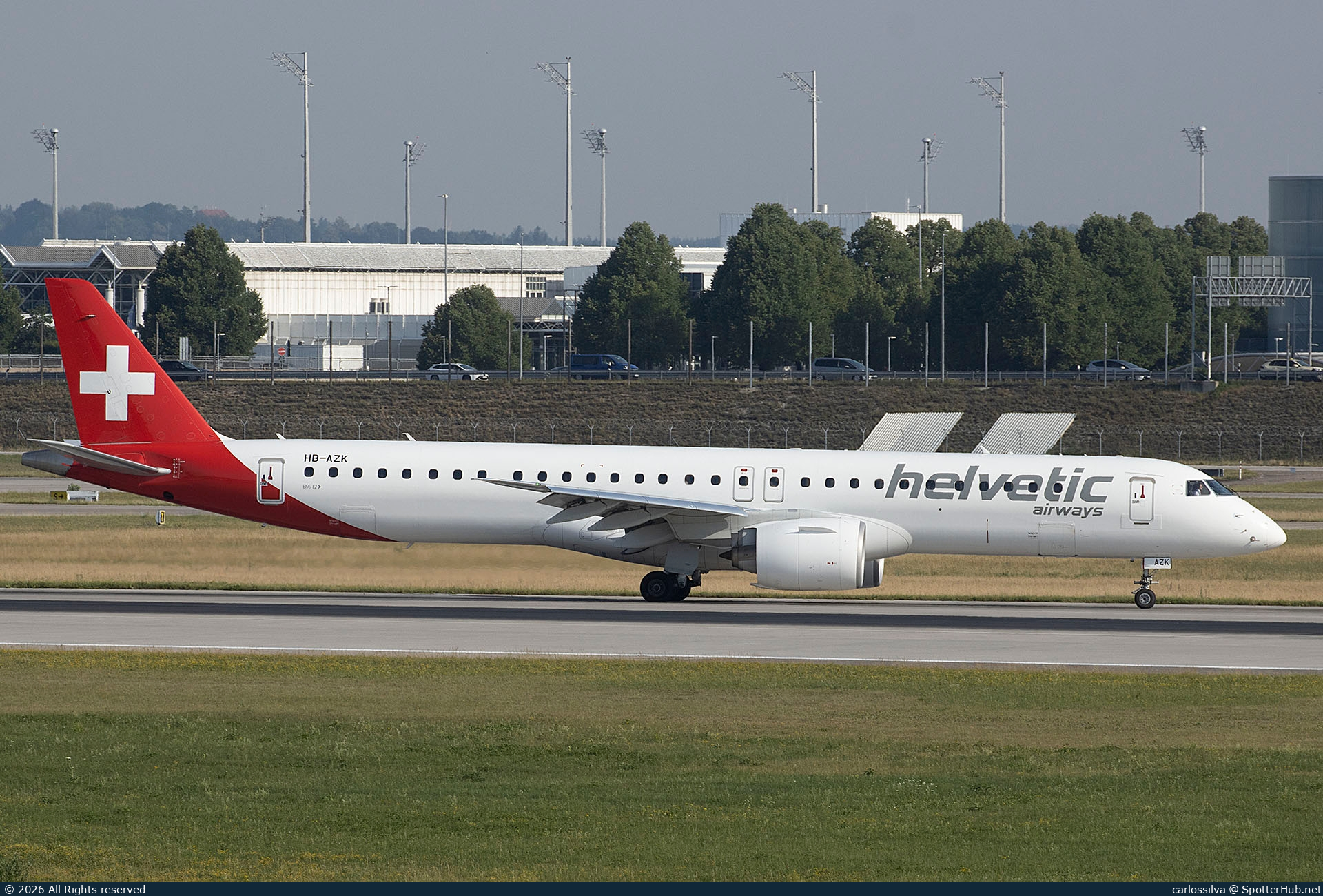 Photo of HB-AZK - Embraer ERJ-195-E2 operated by Helvetic Airways