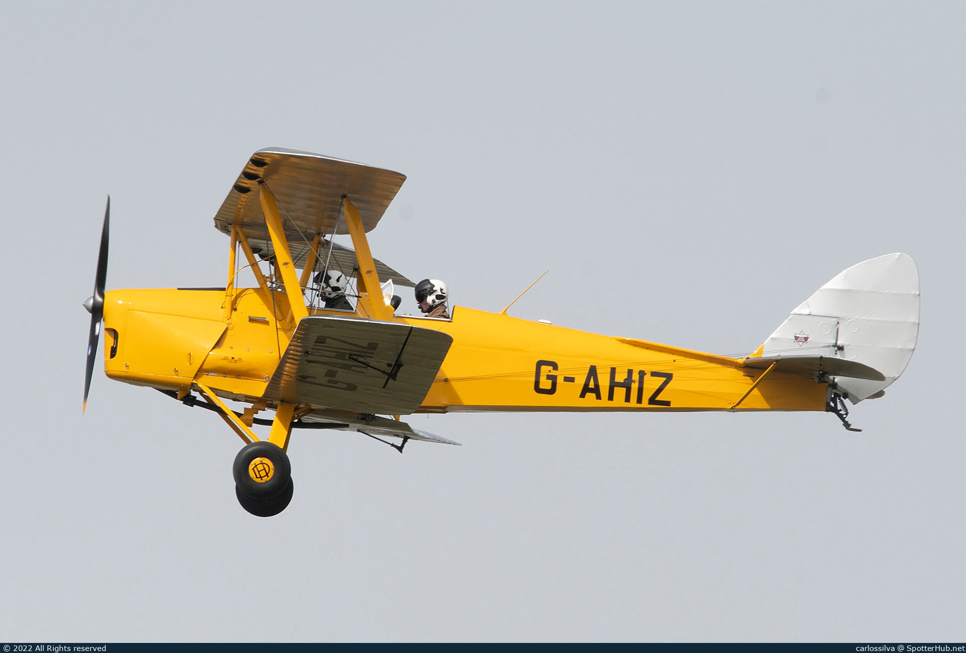 Photo of G-AHIZ - De Havilland DH-82A Tiger Moth II operated by Cambridge Flying Group