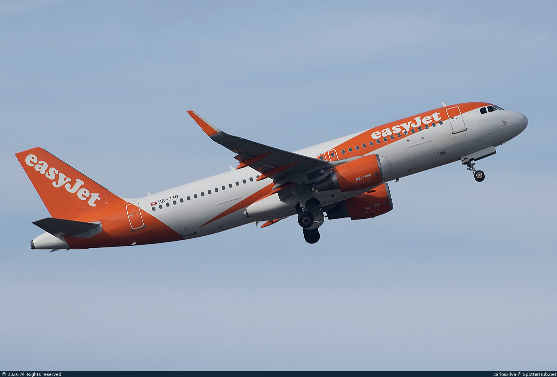 Photo of HB-JXO - Airbus A320-214 operated by easyJet Switzerland