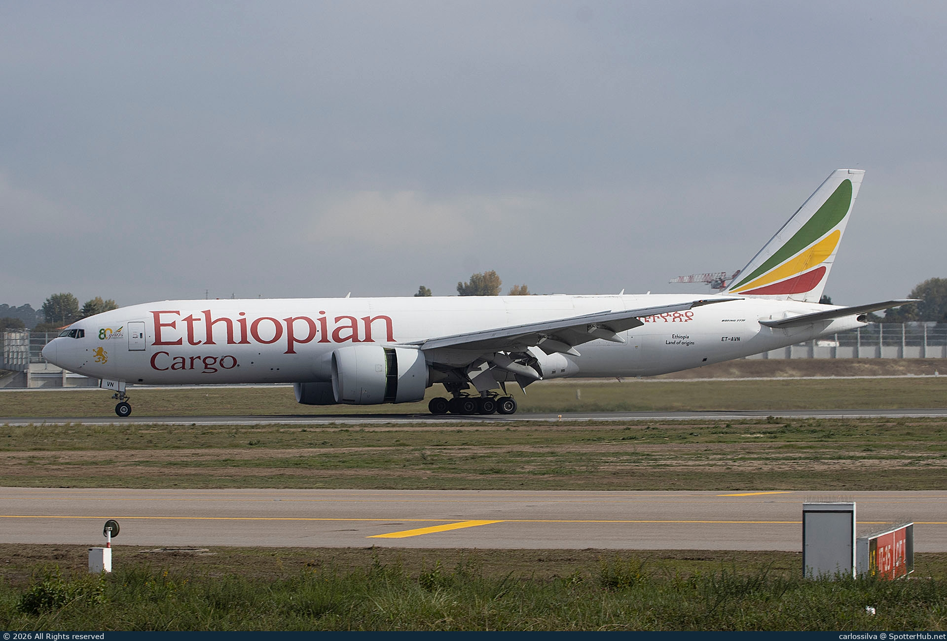 Photo of ET-AVN - Boeing 777-F60 operated by Ethiopian Airlines Cargo